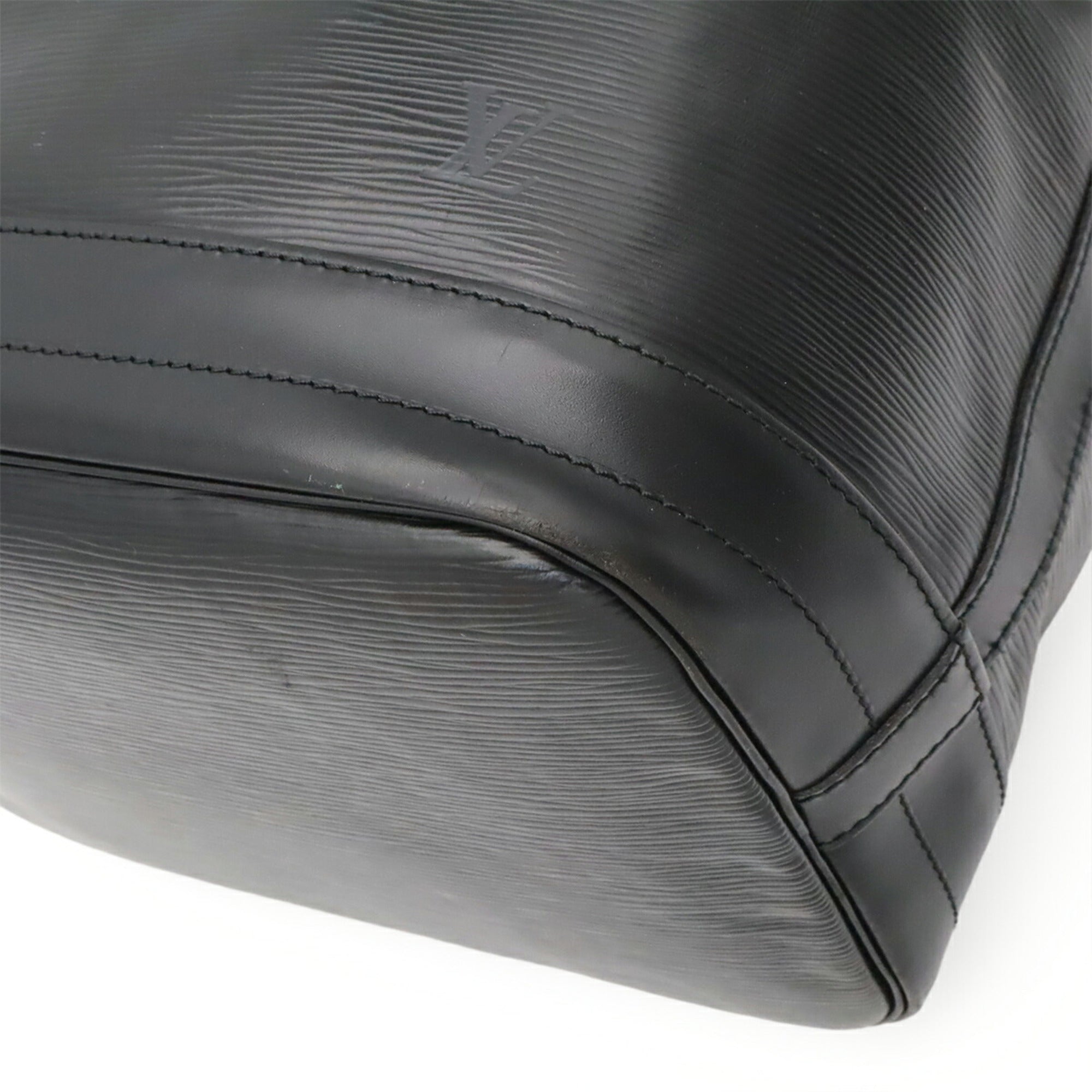 Louis Vuitton Epi Black Noir Epi Leather Shoulder Bag (Pre-Owned)
