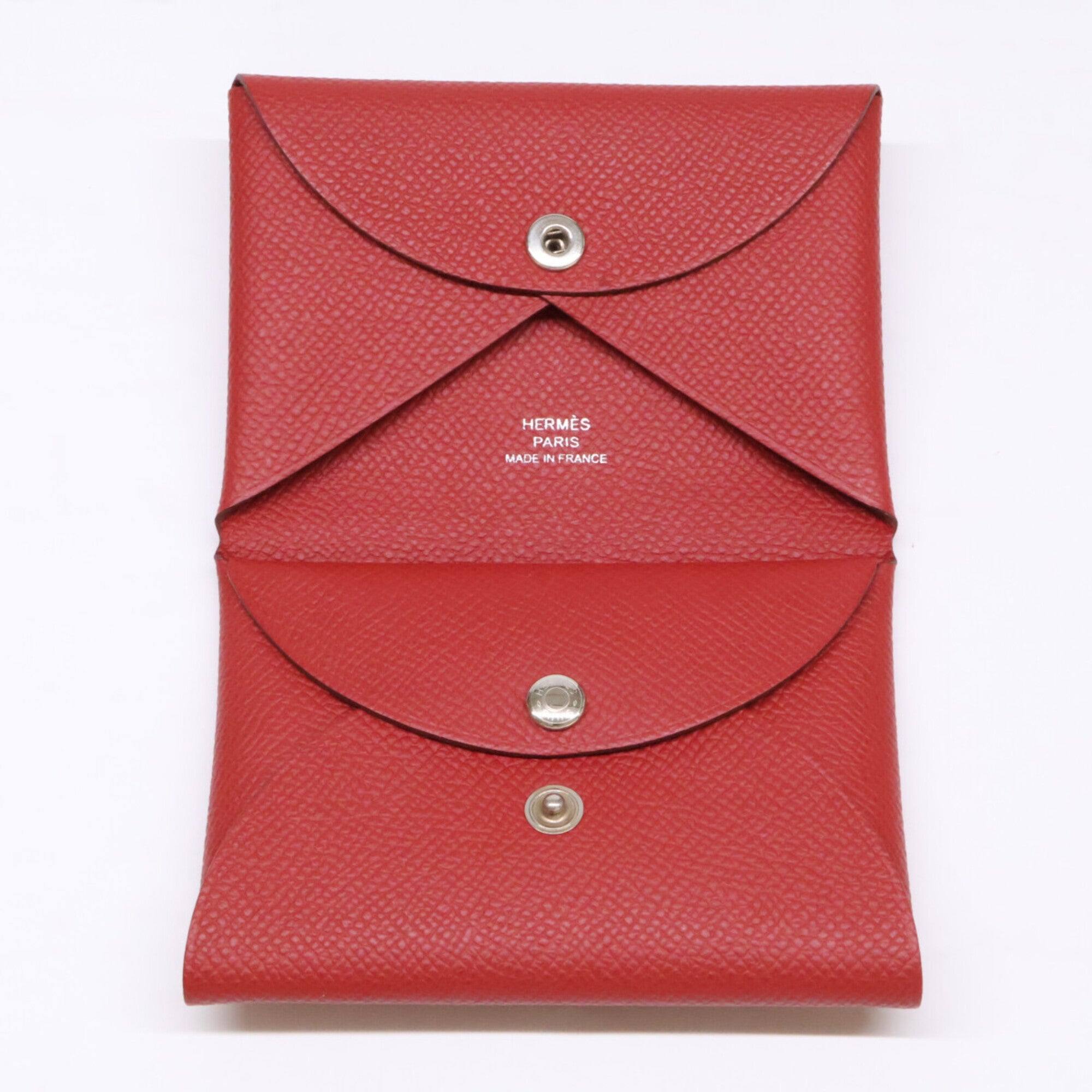 Hermes Epsom Leather Coin Purse/Coin Case (Pre-Owned)