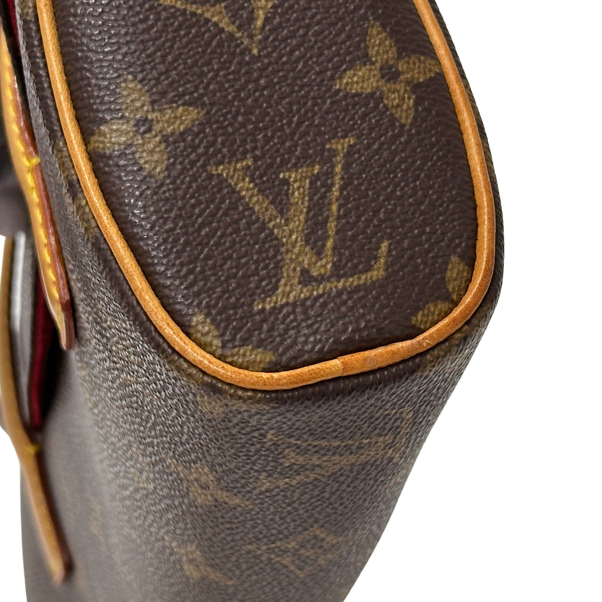 Louis Vuitton Brown Monogram Canvas Handbag (Pre-Owned)