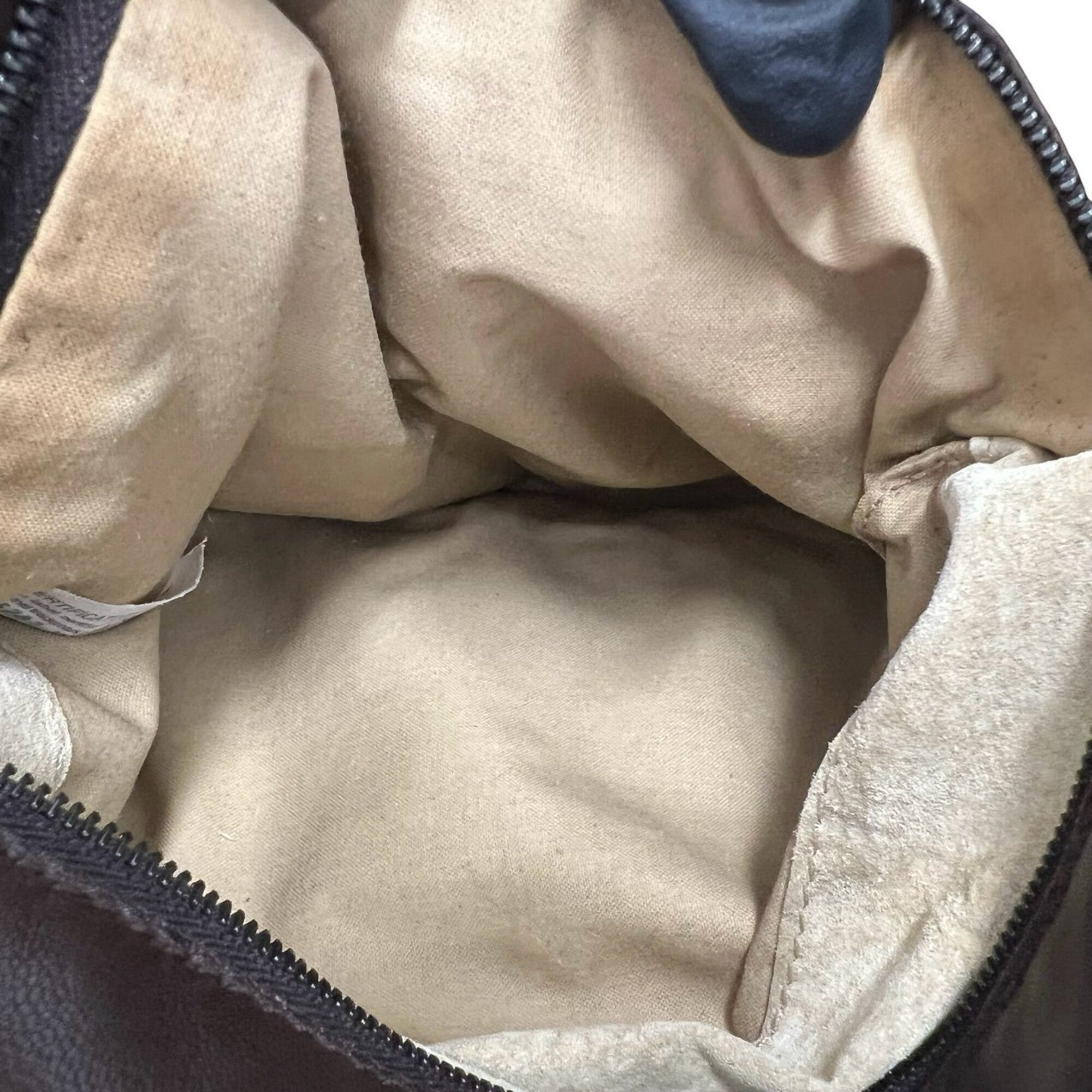 Bottega Veneta Brown Leather Handbag Shoulder Bag (Pre-Owned)