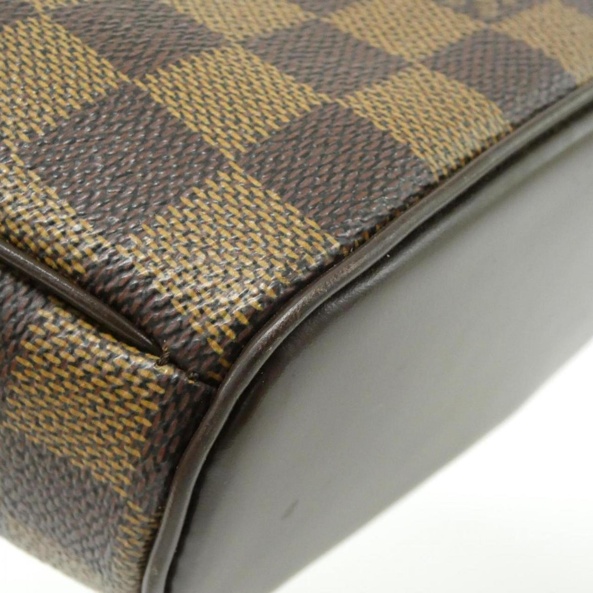 Louis Vuitton Ebene Coated Canvas Shoulder Bag (Pre-Owned)