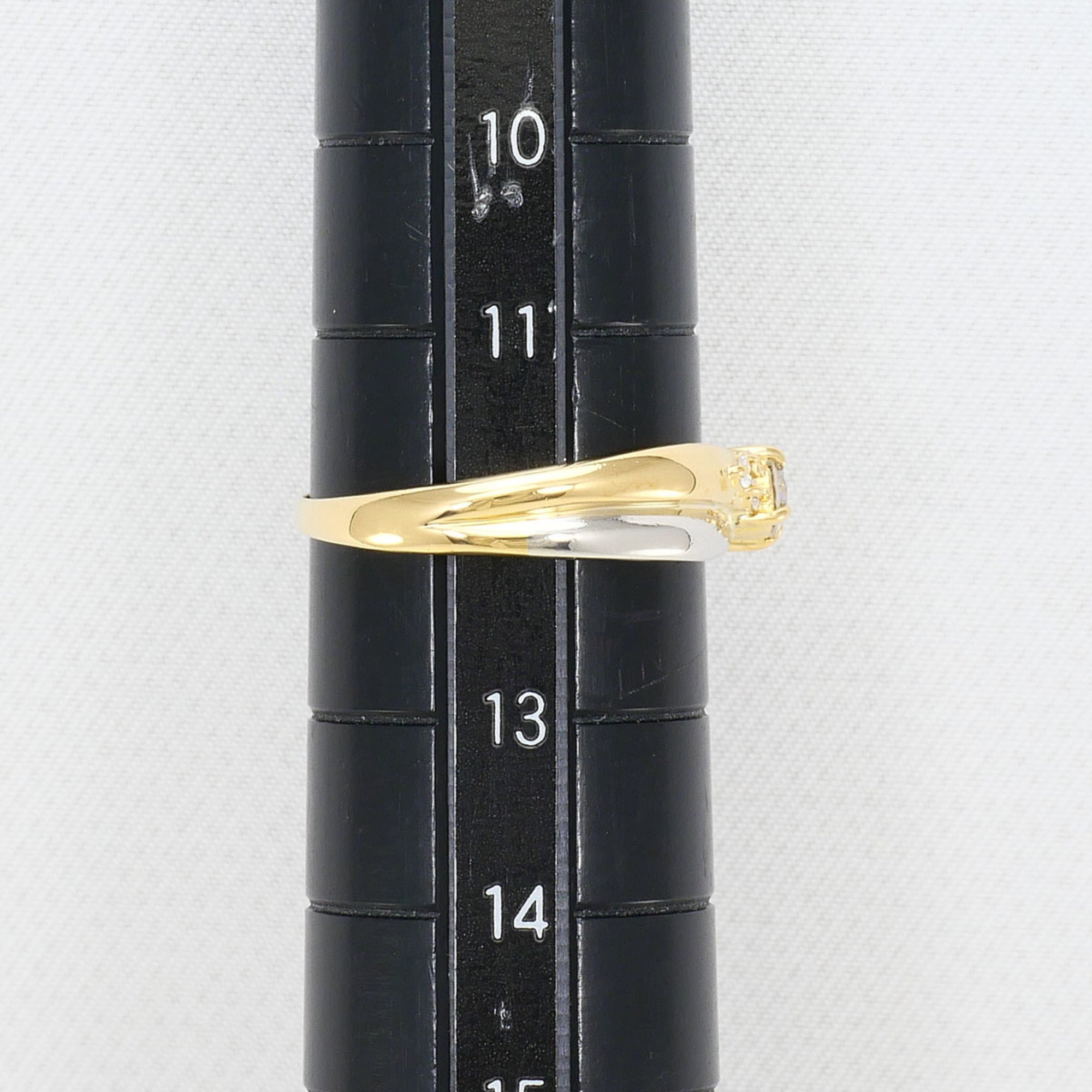 Unbranded Platinum Yellow Gold Yellow Gold (18K) Platinum 900 Band Ring (Pre-Owned)