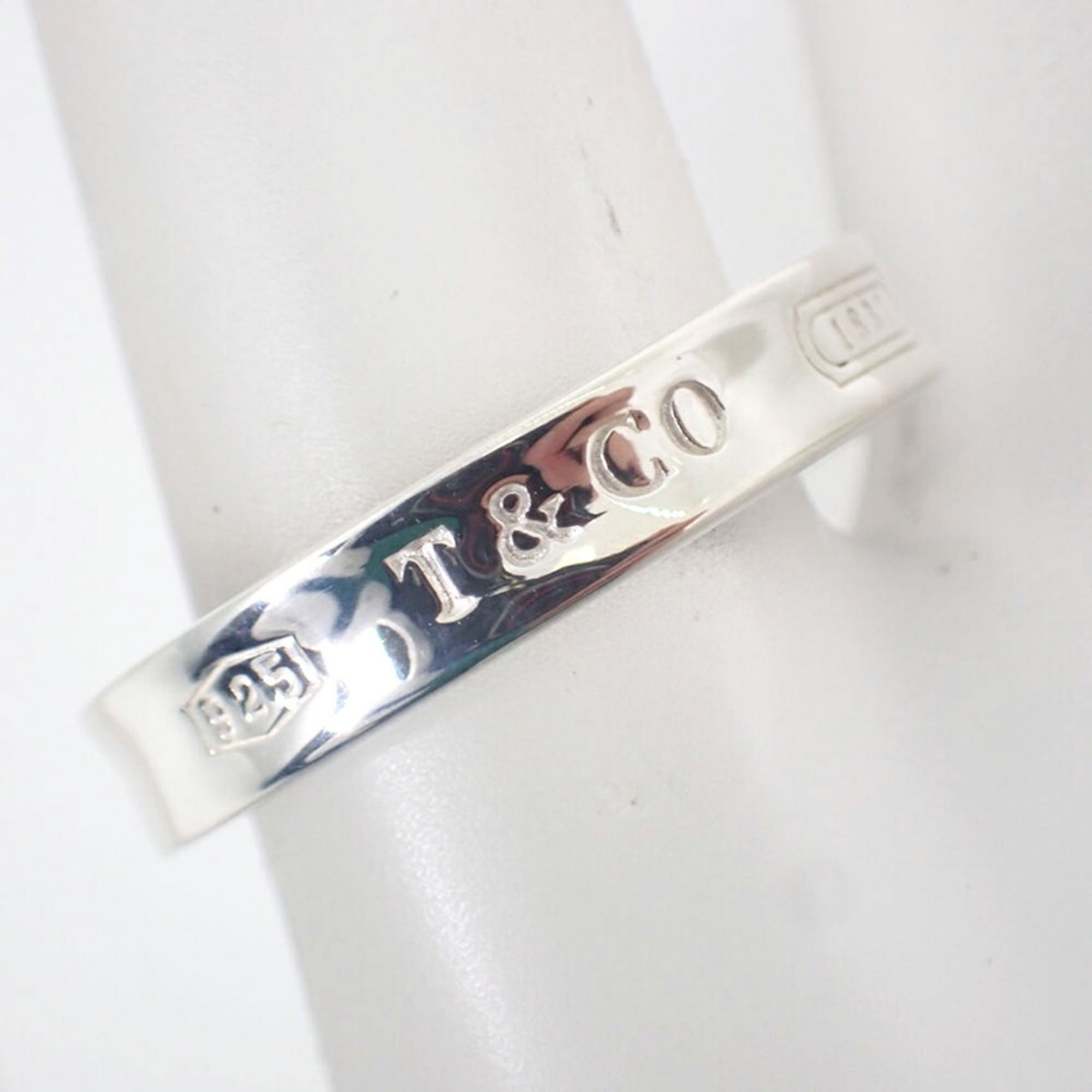 Tiffany Sterling Silver 925 Band Ring (Pre-Owned)