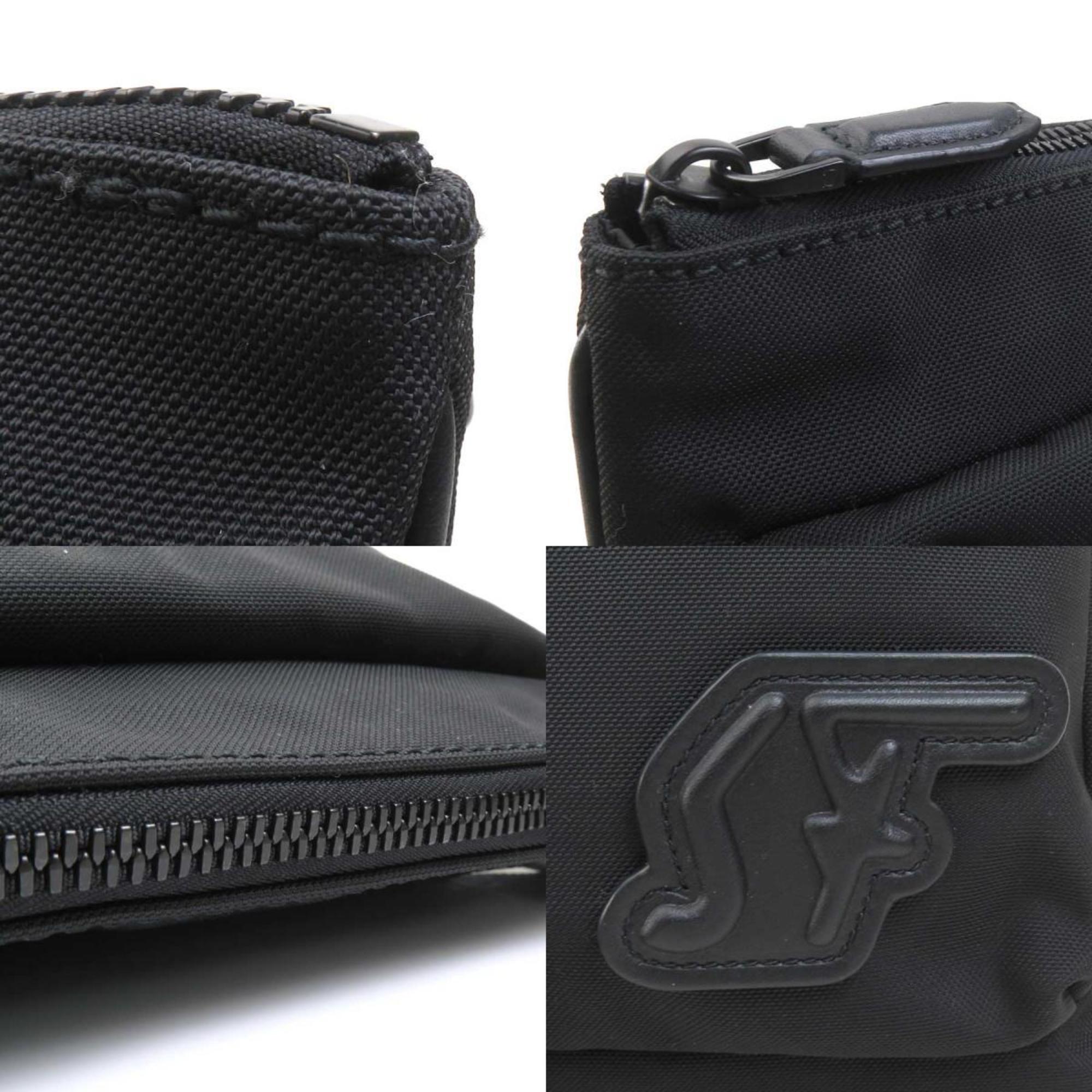 Salvatore Ferragamo Black Nylon Shoulder Bag (Pre-Owned)