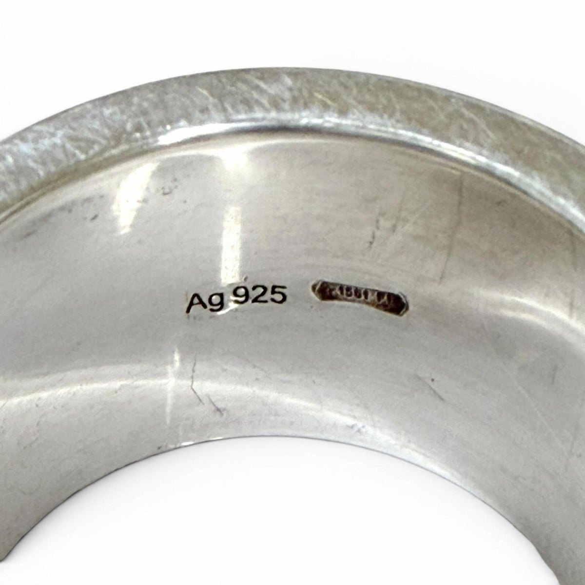 Gucci Silver Silver 925 Band Ring (Pre-Owned)