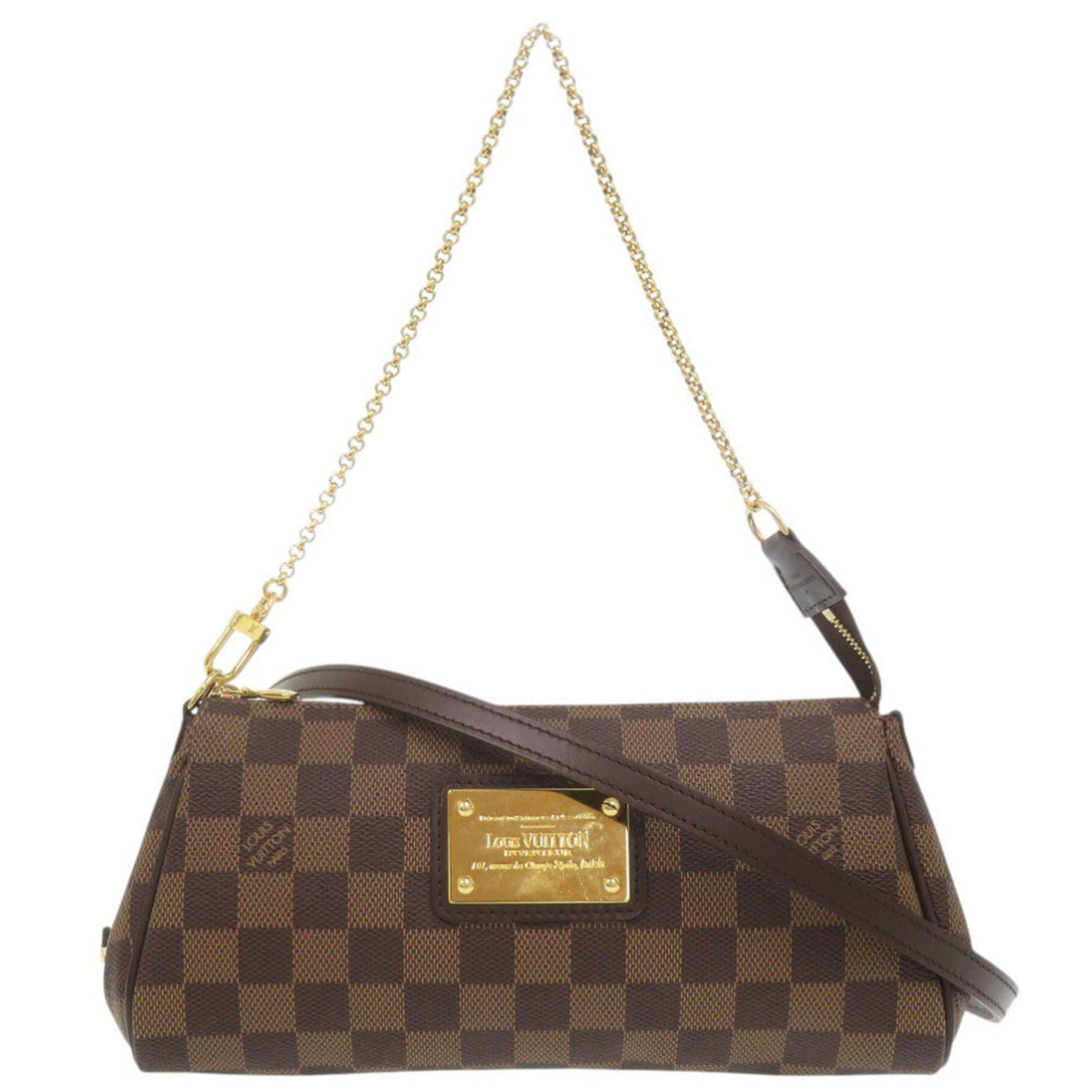 Louis Vuitton Brown Damier Canvas Damier Canvas Handbag (Pre-Owned)