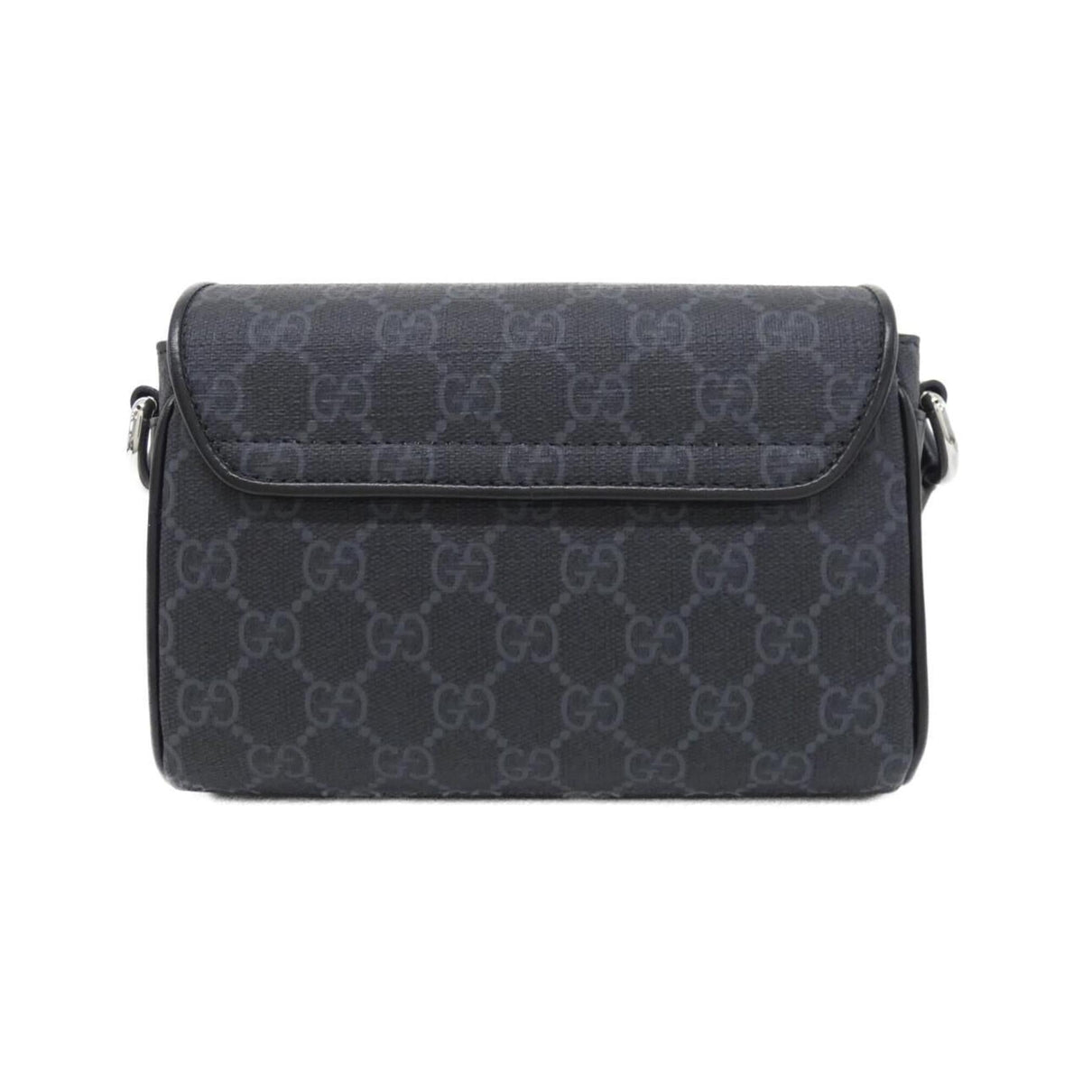 Gucci Black Gg Supreme Shoulder Bag (Pre-Owned)
