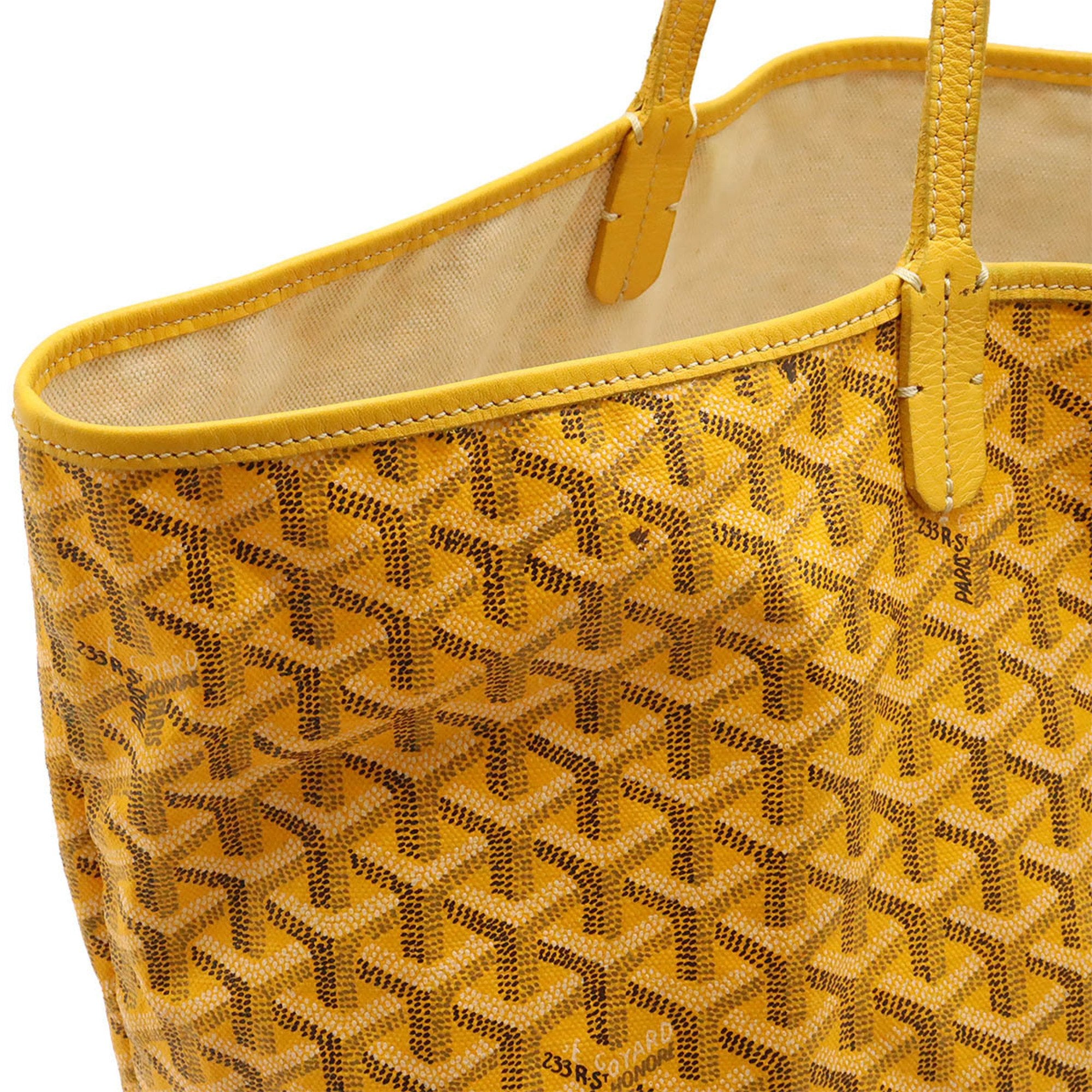 Goyard Yellow Pvc Leather Pouch Shoulder Bag Tote Bag (Pre-Owned)