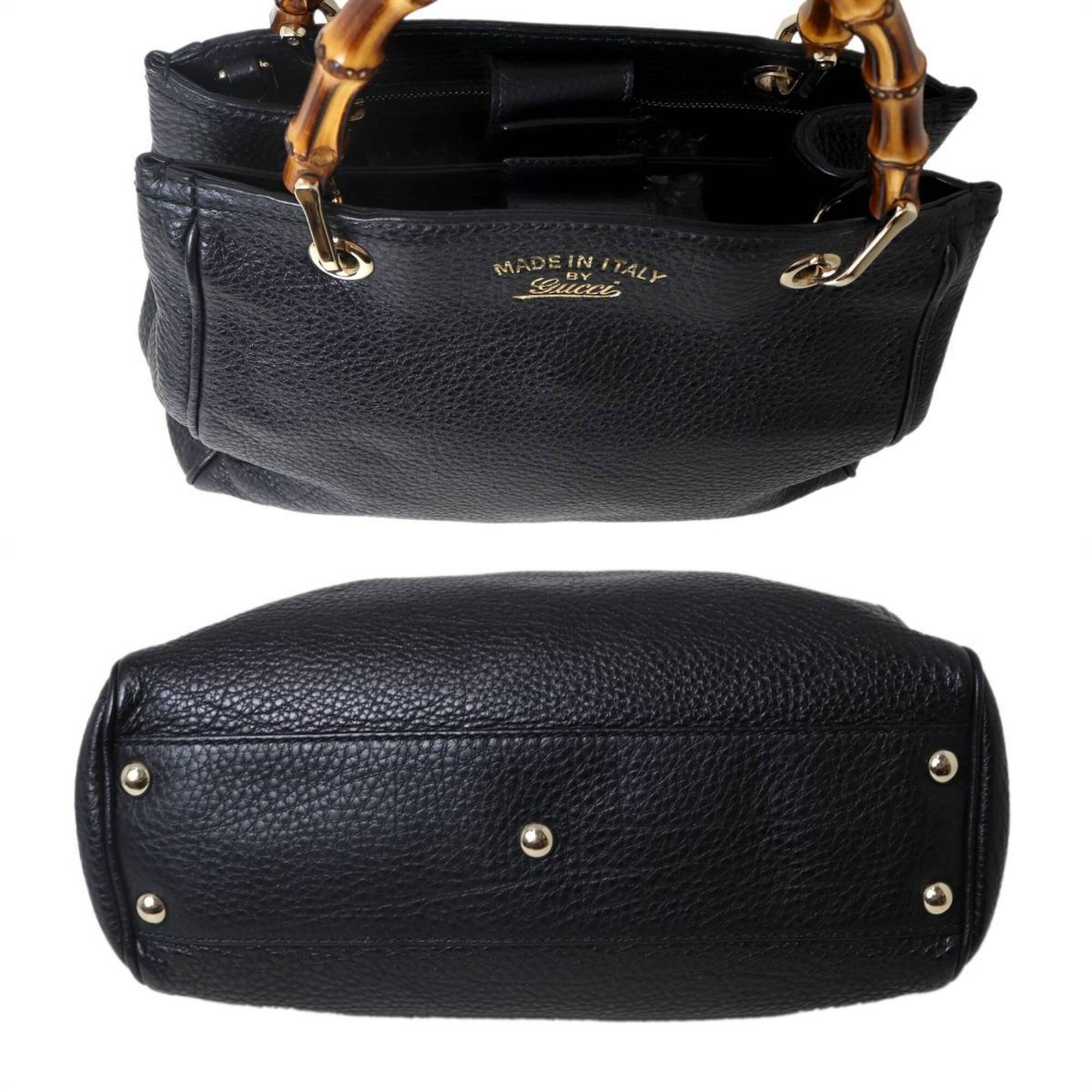 Gucci Black Handbag Shoulder Bag (Pre-Owned)