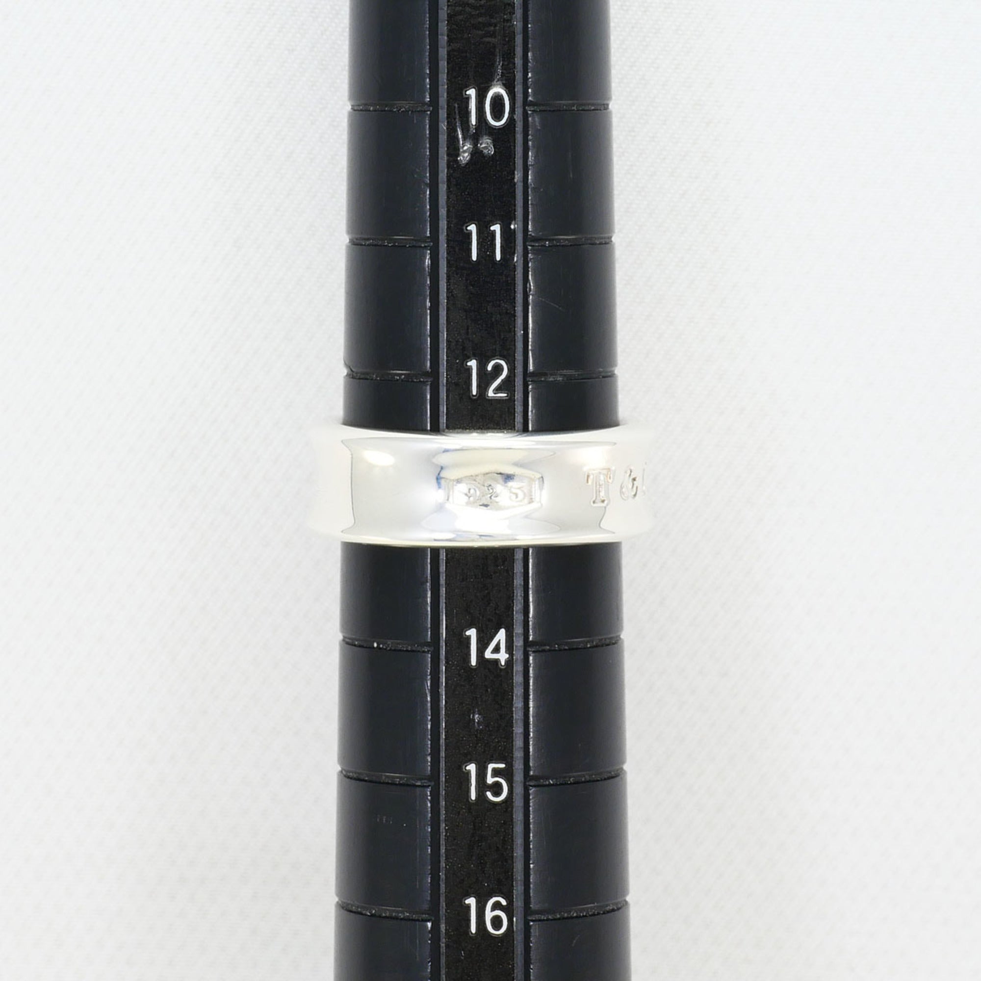 Tiffany Silver Silver 925 Band Ring (Pre-Owned)