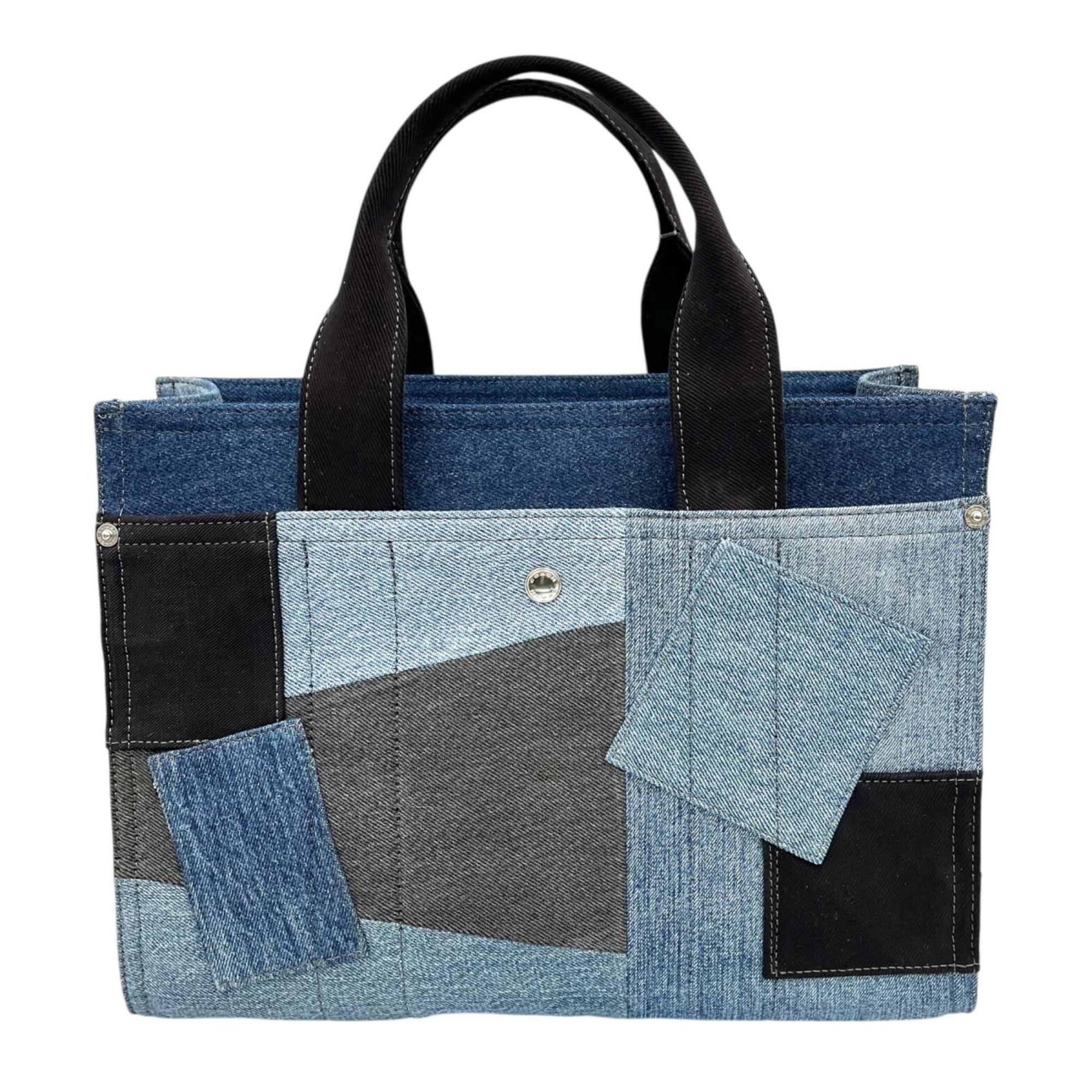 Coach Blue Denim Handbag (Pre-Owned)