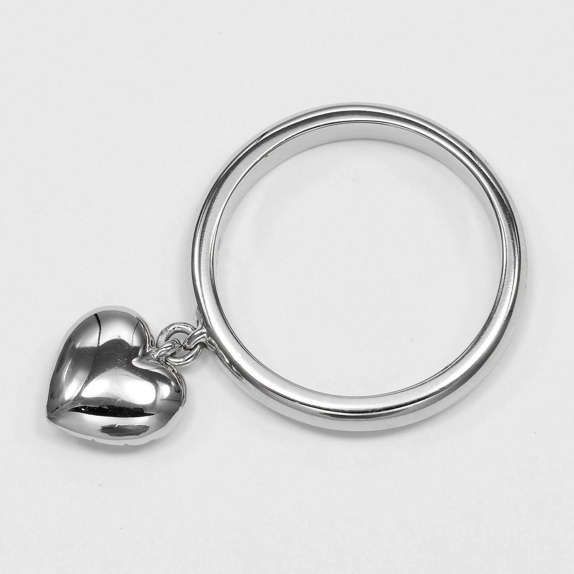 Tiffany Platinum Platinum 950 Band Ring (Pre-Owned)