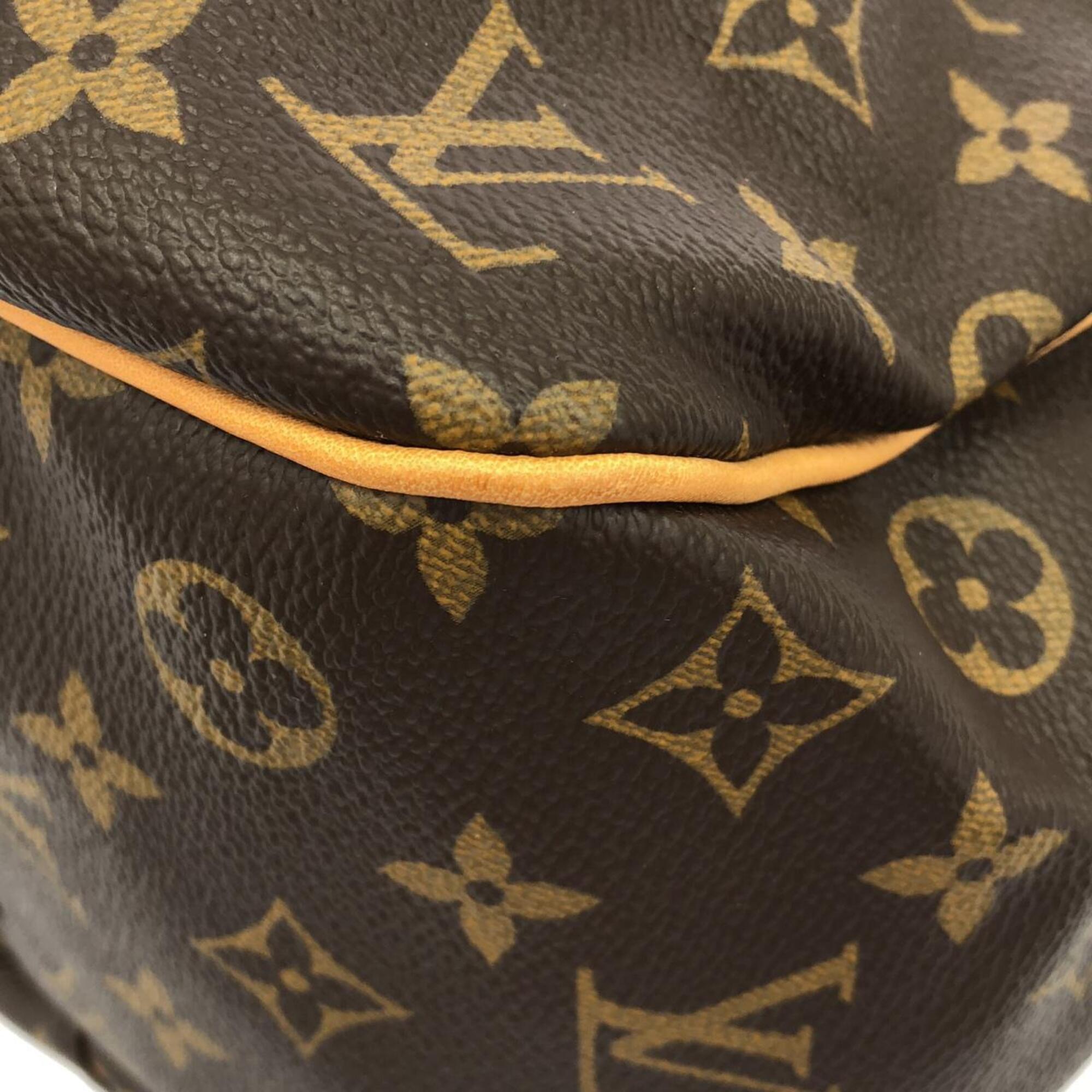 Louis Vuitton Monogram Marron Coated Canvas Shoulder Bag (Pre-Owned)