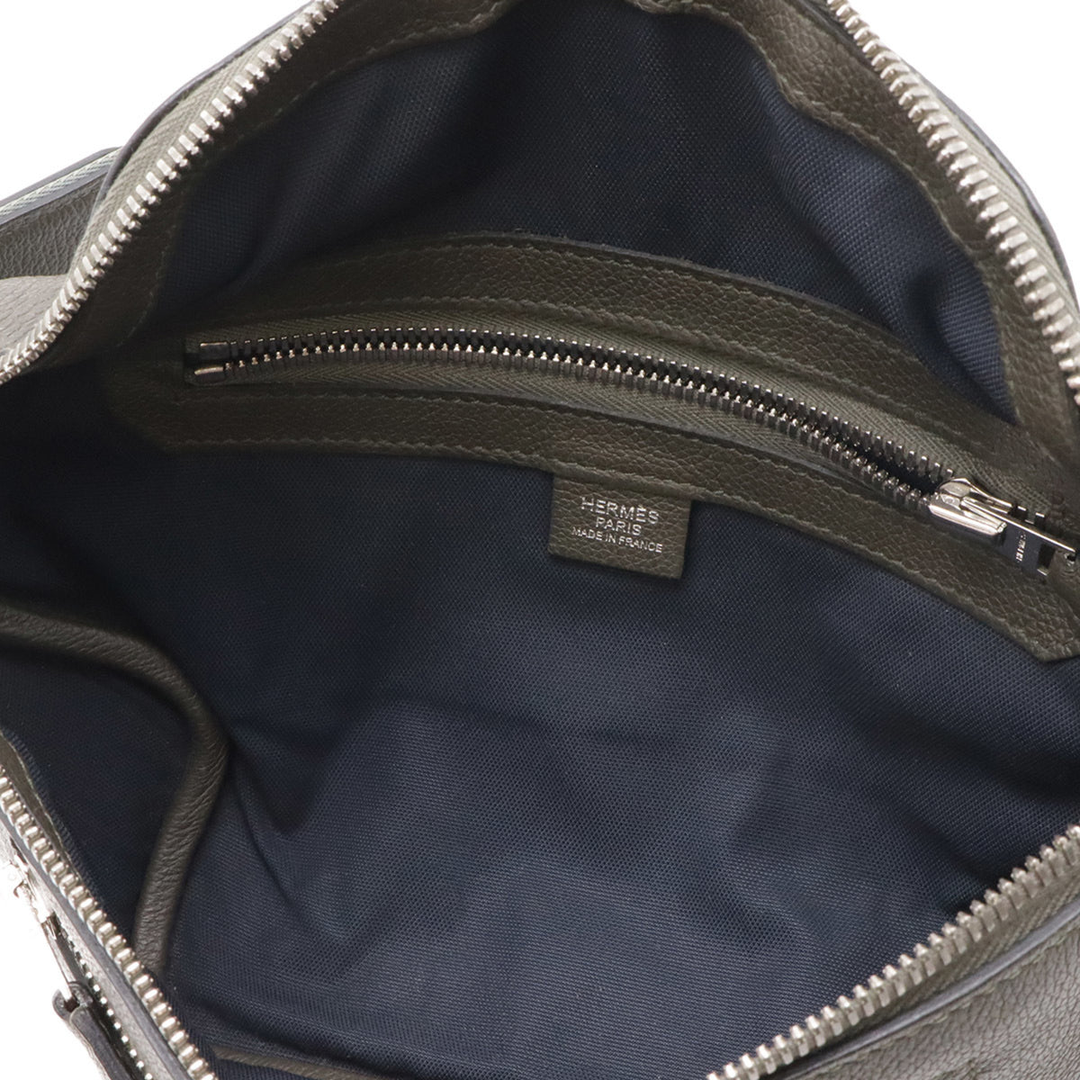 Hermes Grayish Shoulder Bag Sling Bag (Pre-Owned)