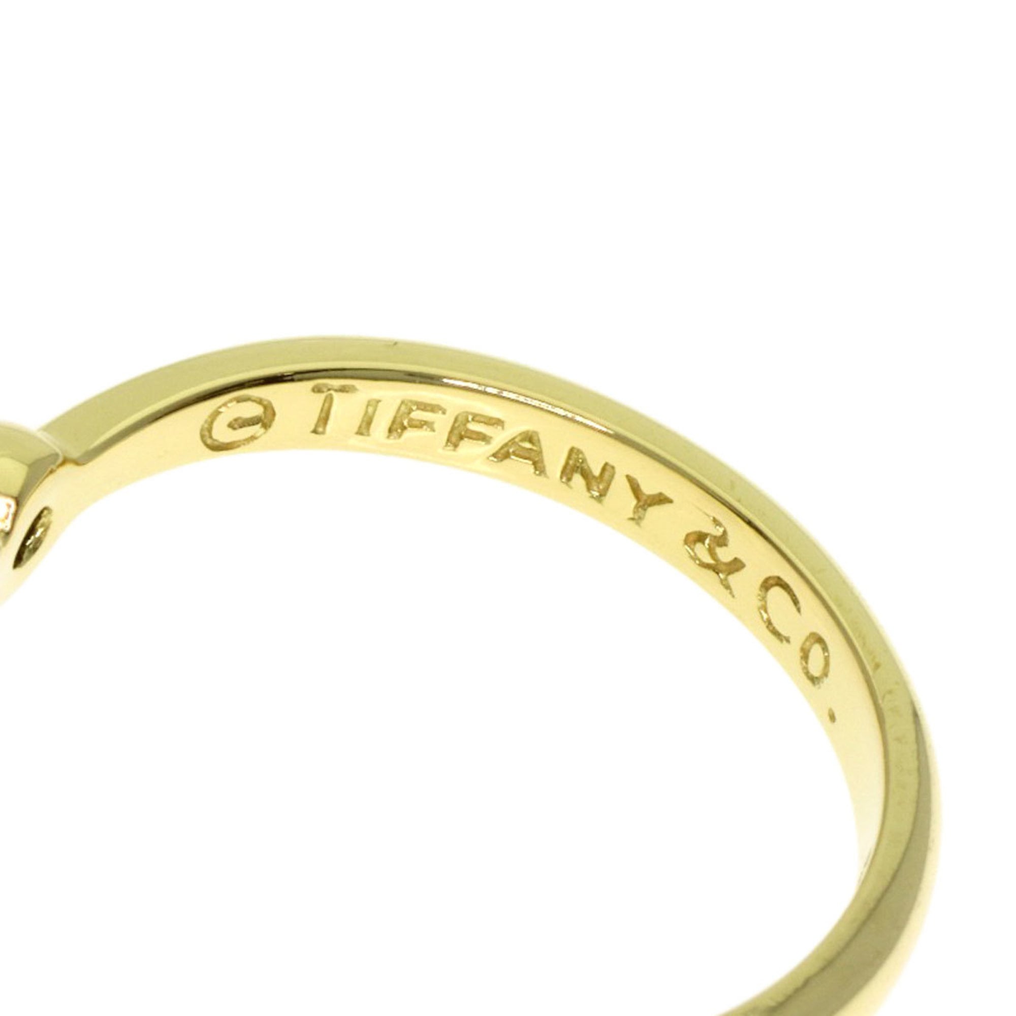 Tiffany Open Heart Yellow Gold (18K) Band Ring (Pre-Owned)