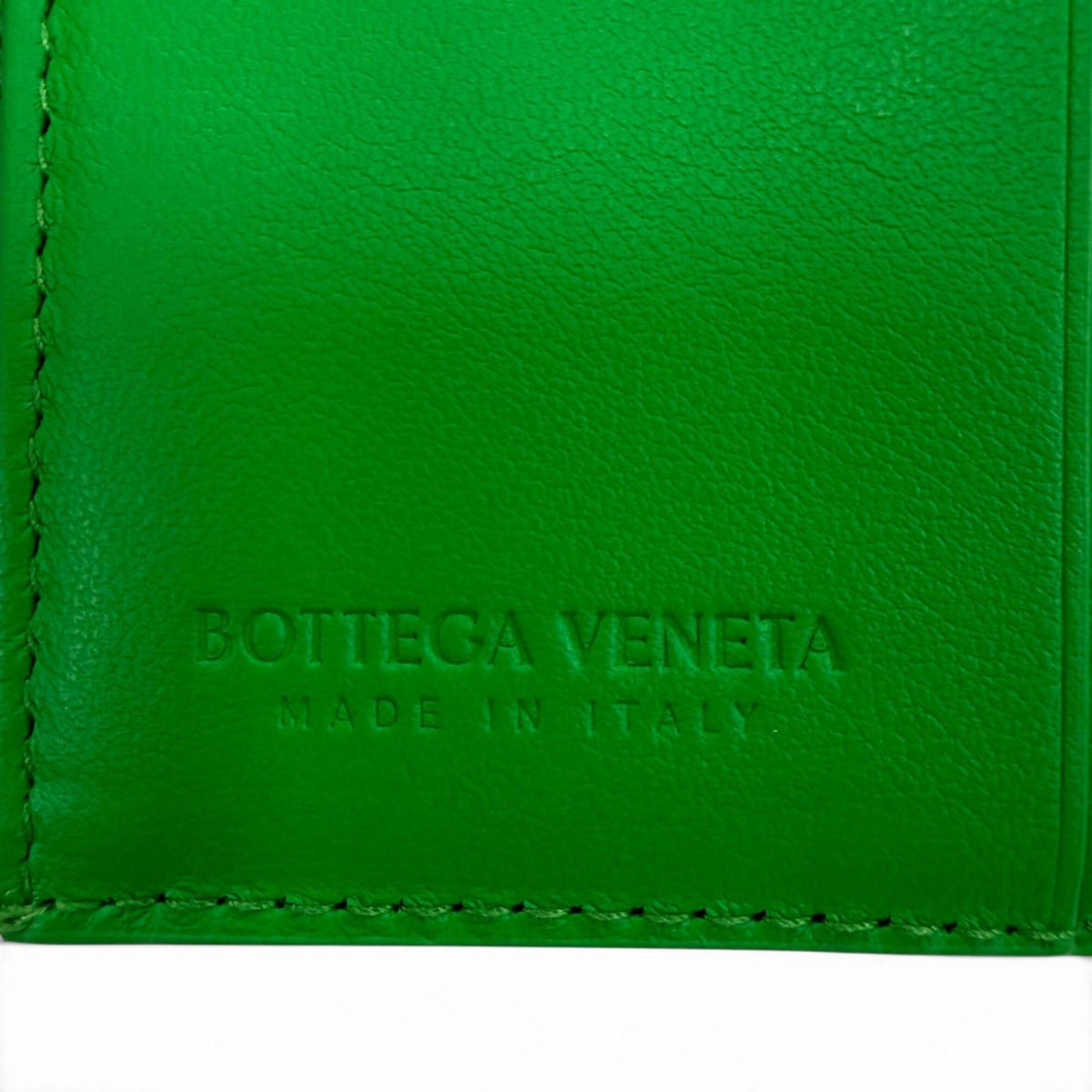 Bottega Veneta Leather Wallet (Tri-Fold) (Pre-Owned)
