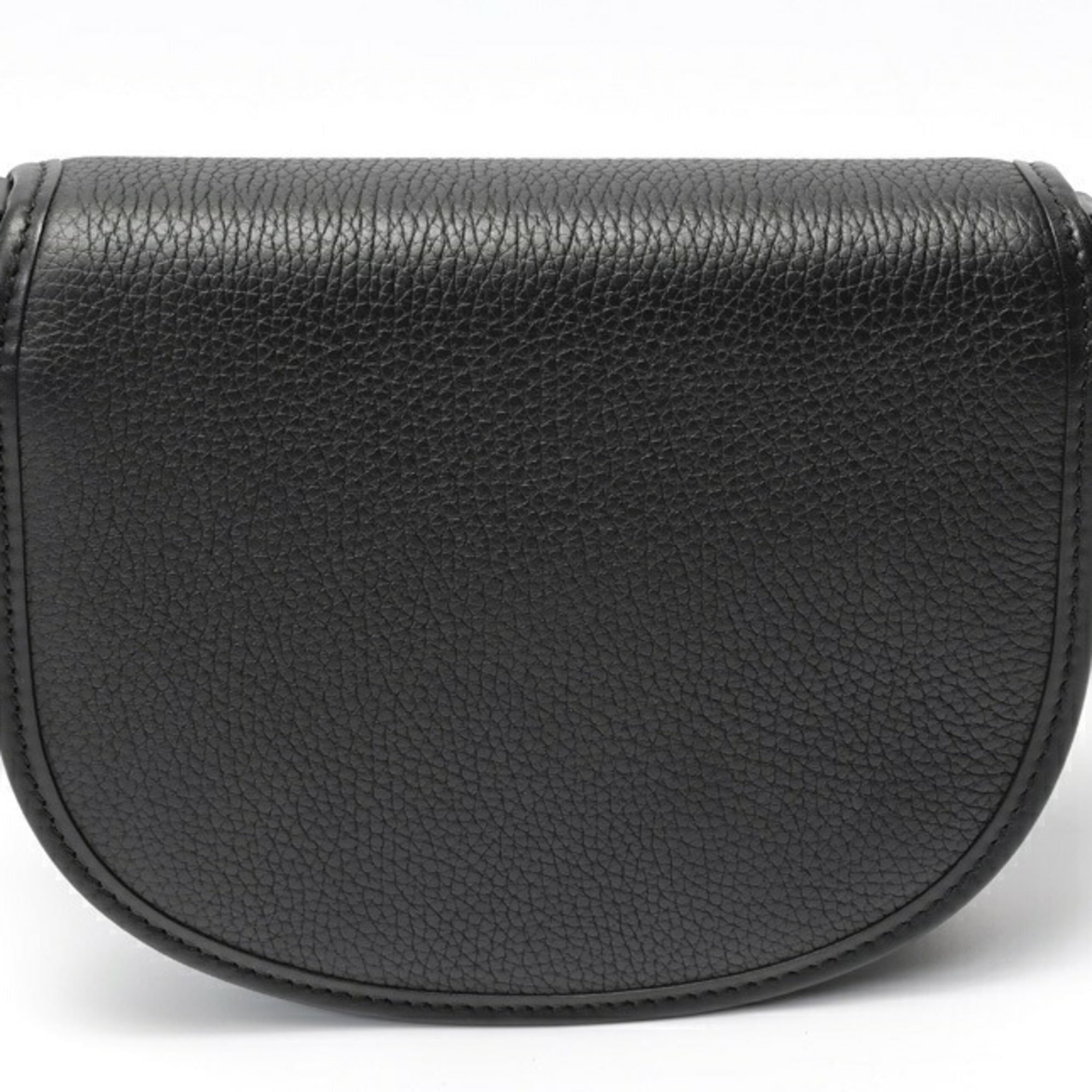 Christian Dior Black Leather Shoulder Bag (Pre-Owned)