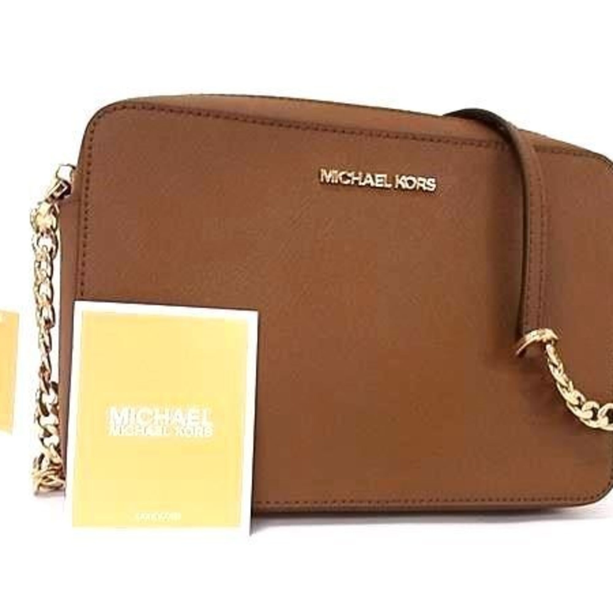 Michael Kors Brown Leather Shoulder Bag (Pre-Owned)