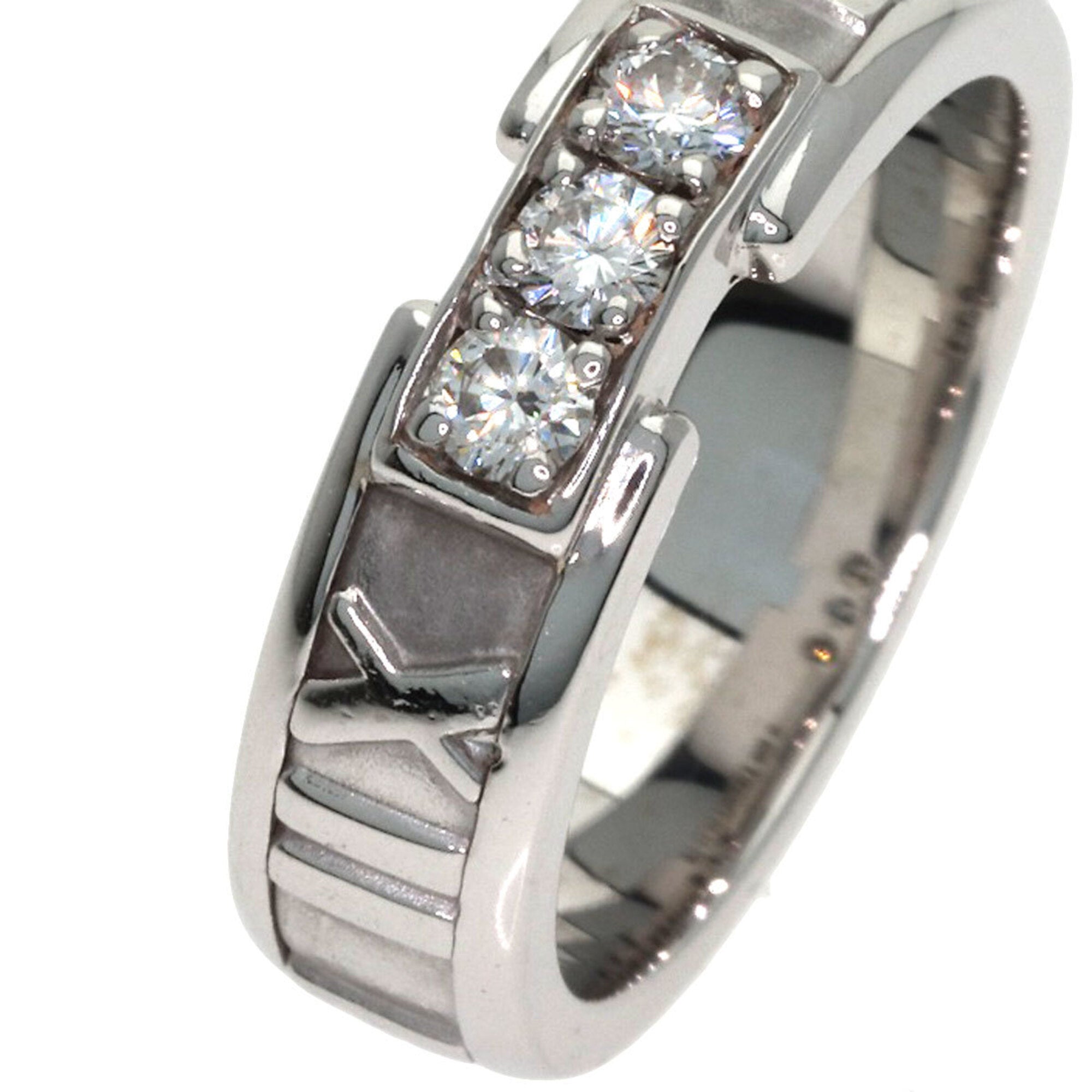Tiffany White Gold (18K) Band Ring (Pre-Owned)