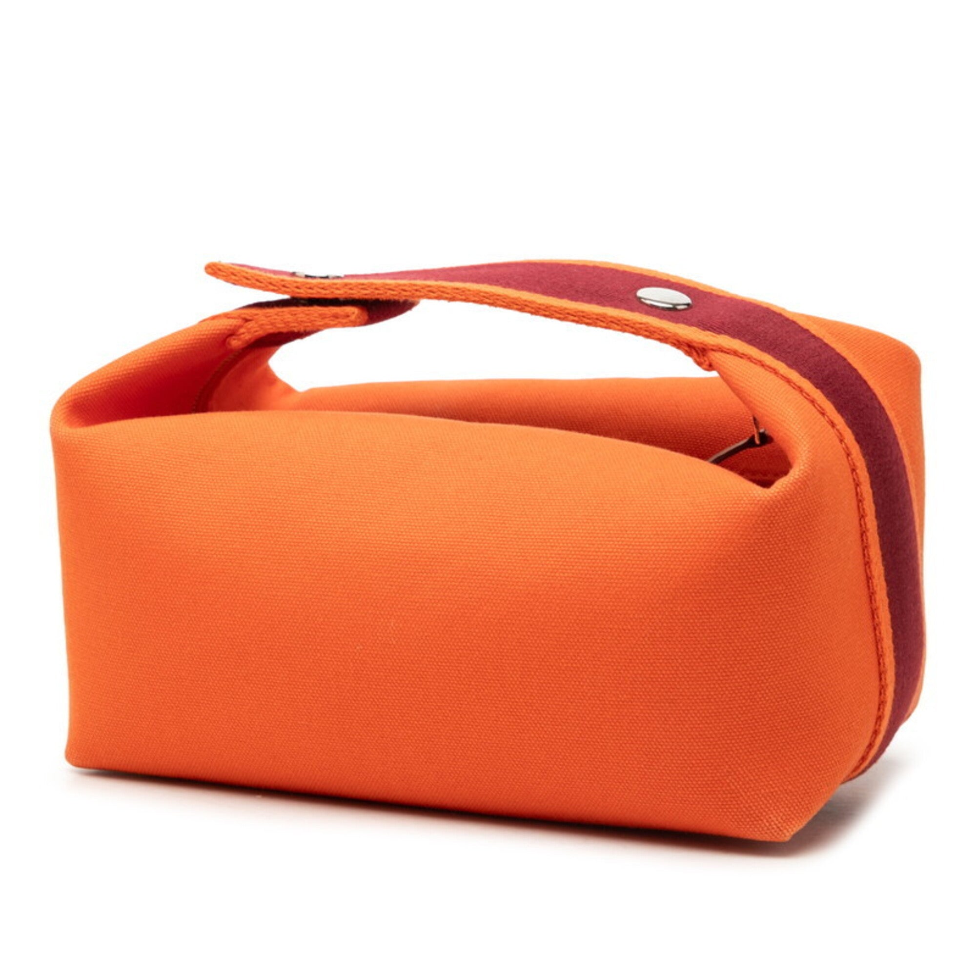 Hermes Orange Cotton Handbag Pouch (Pre-Owned)