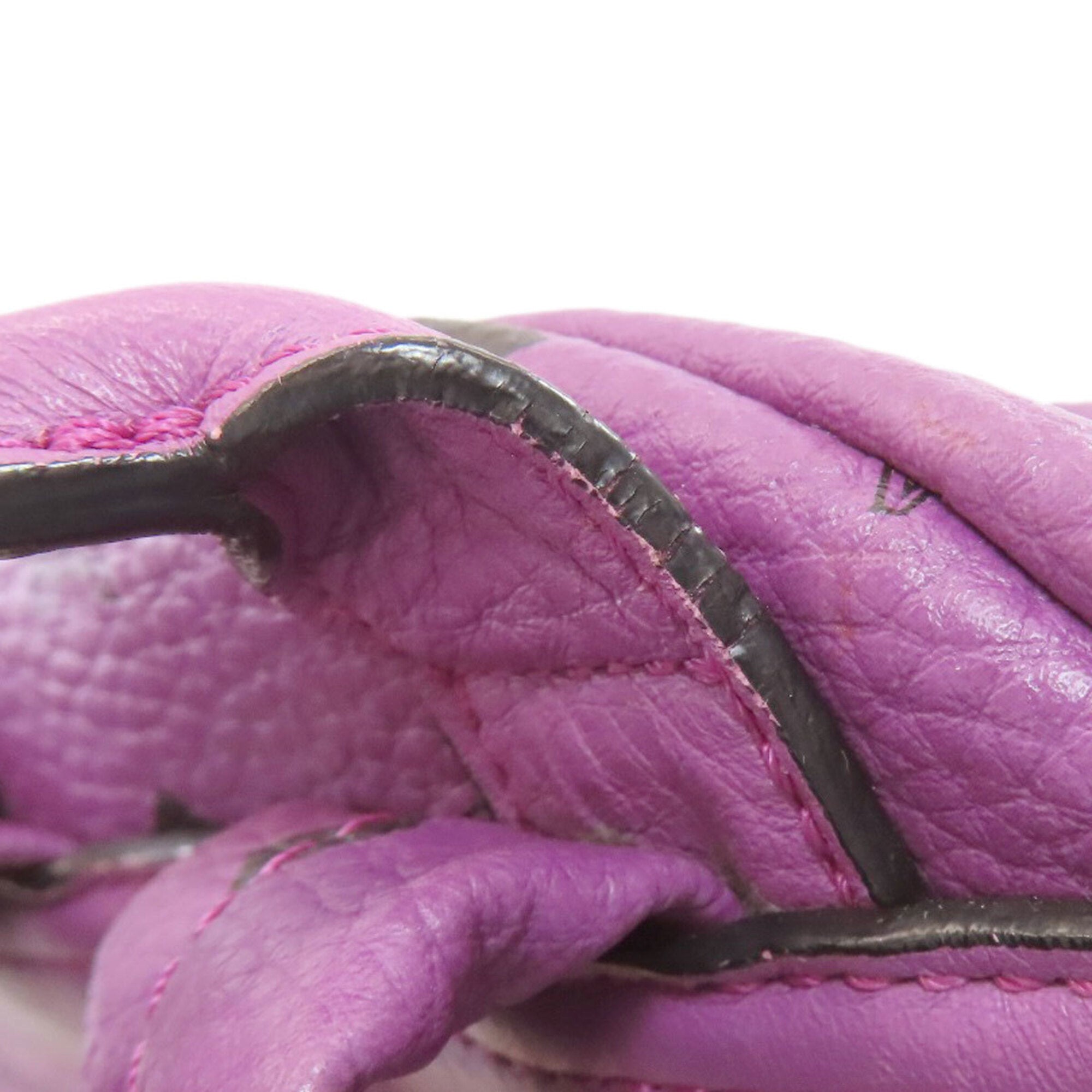Mcm Purple Pvc Backpack (Pre-Owned)