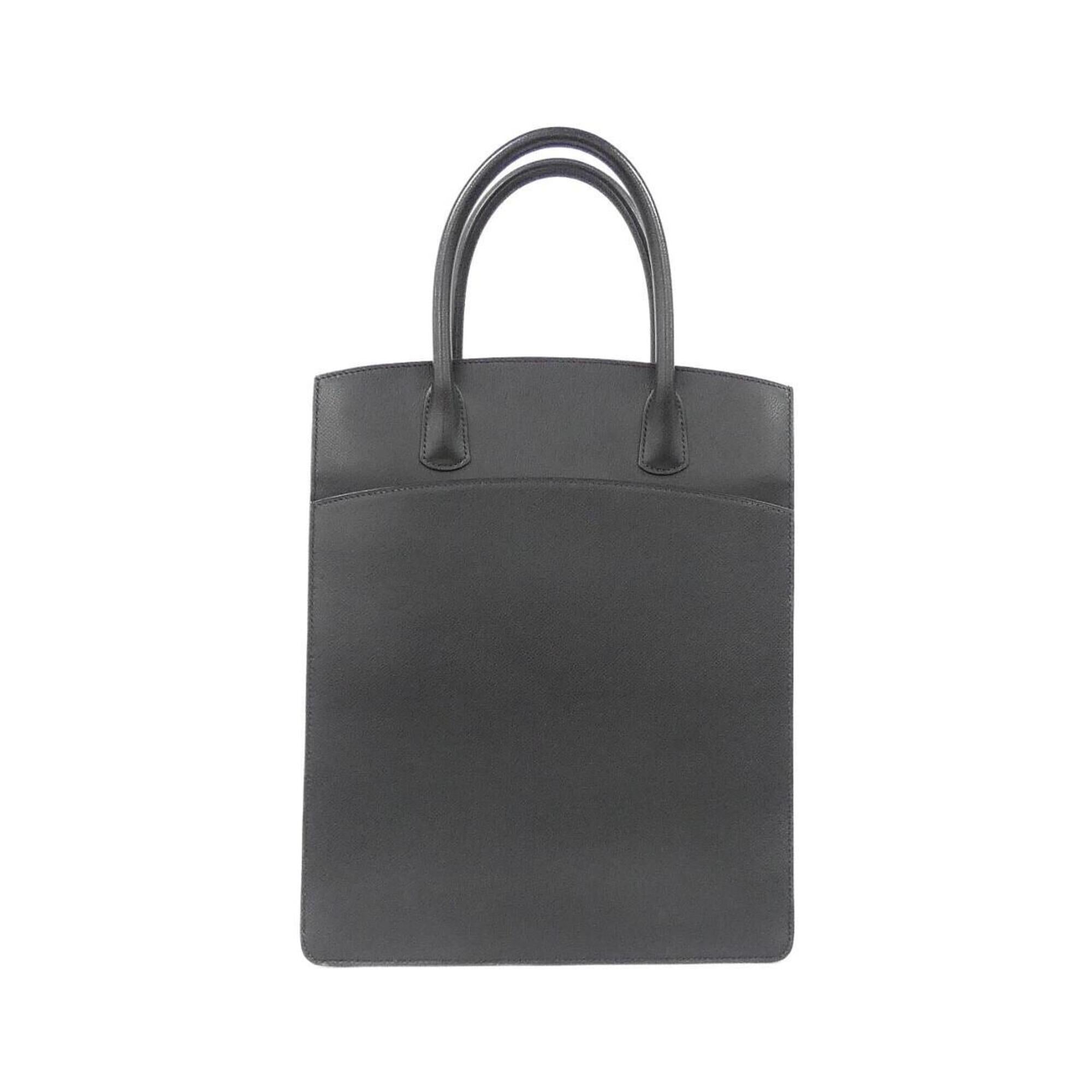 Hermes Black Lisse Leather Handbag (Pre-Owned)