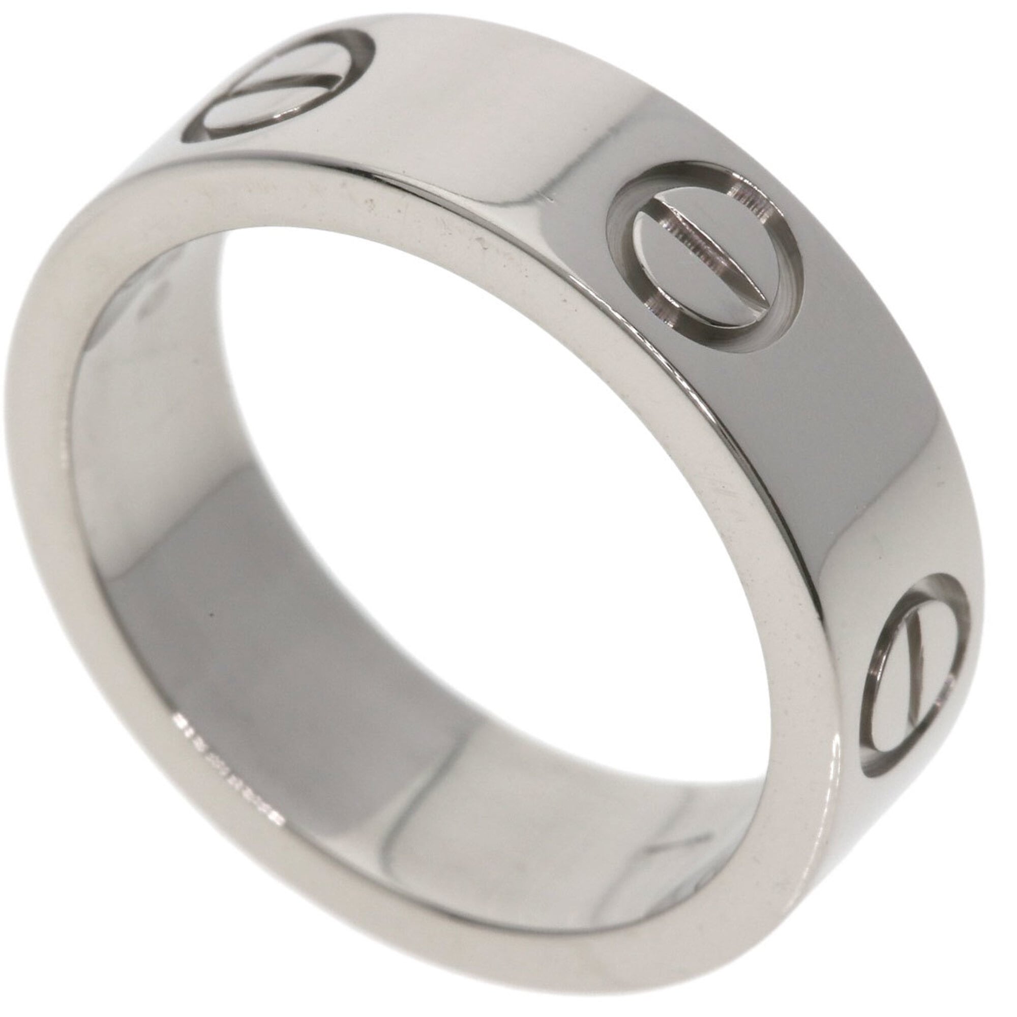 Cartier Love White Gold (18K) Band Ring (Pre-Owned)