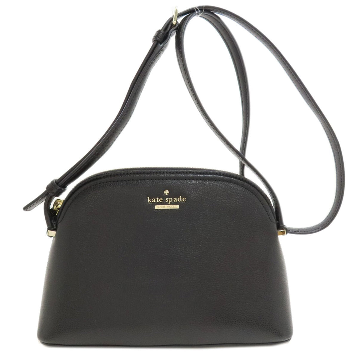 Kate Spade Black Leather Shoulder Bag (Pre-Owned)