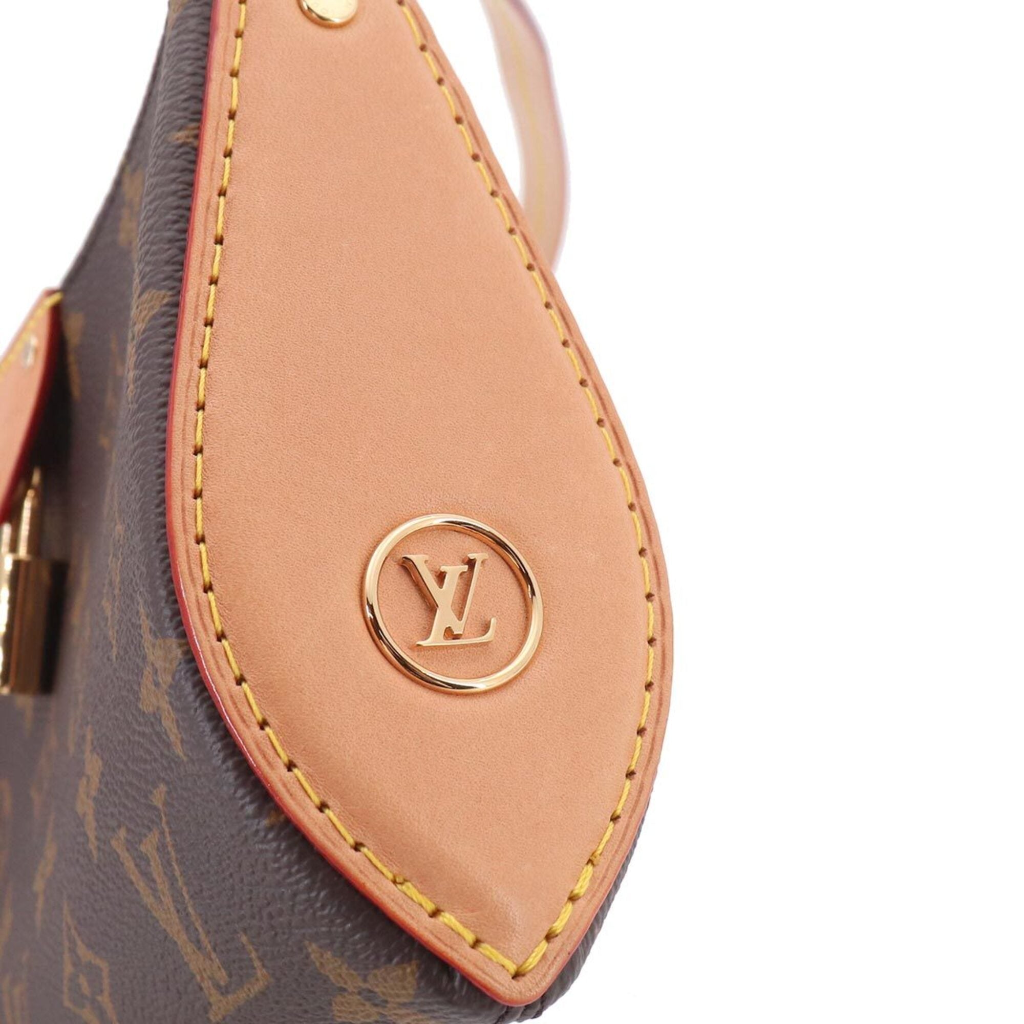 Louis Vuitton Brown Monogram Handbag Pochette Shoulder Bag (Pre-Owned)