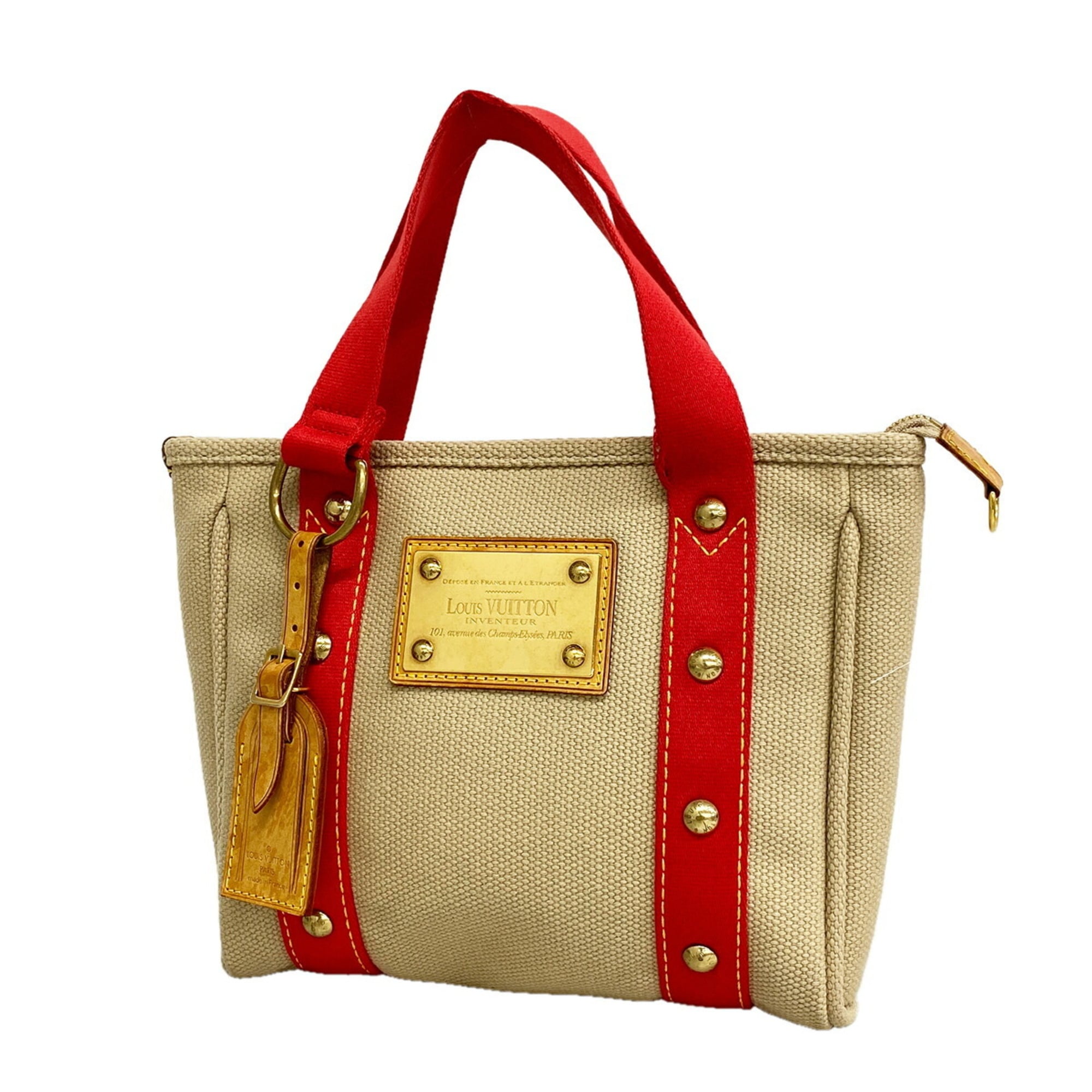 Louis Vuitton Beige Handbag (Pre-Owned)