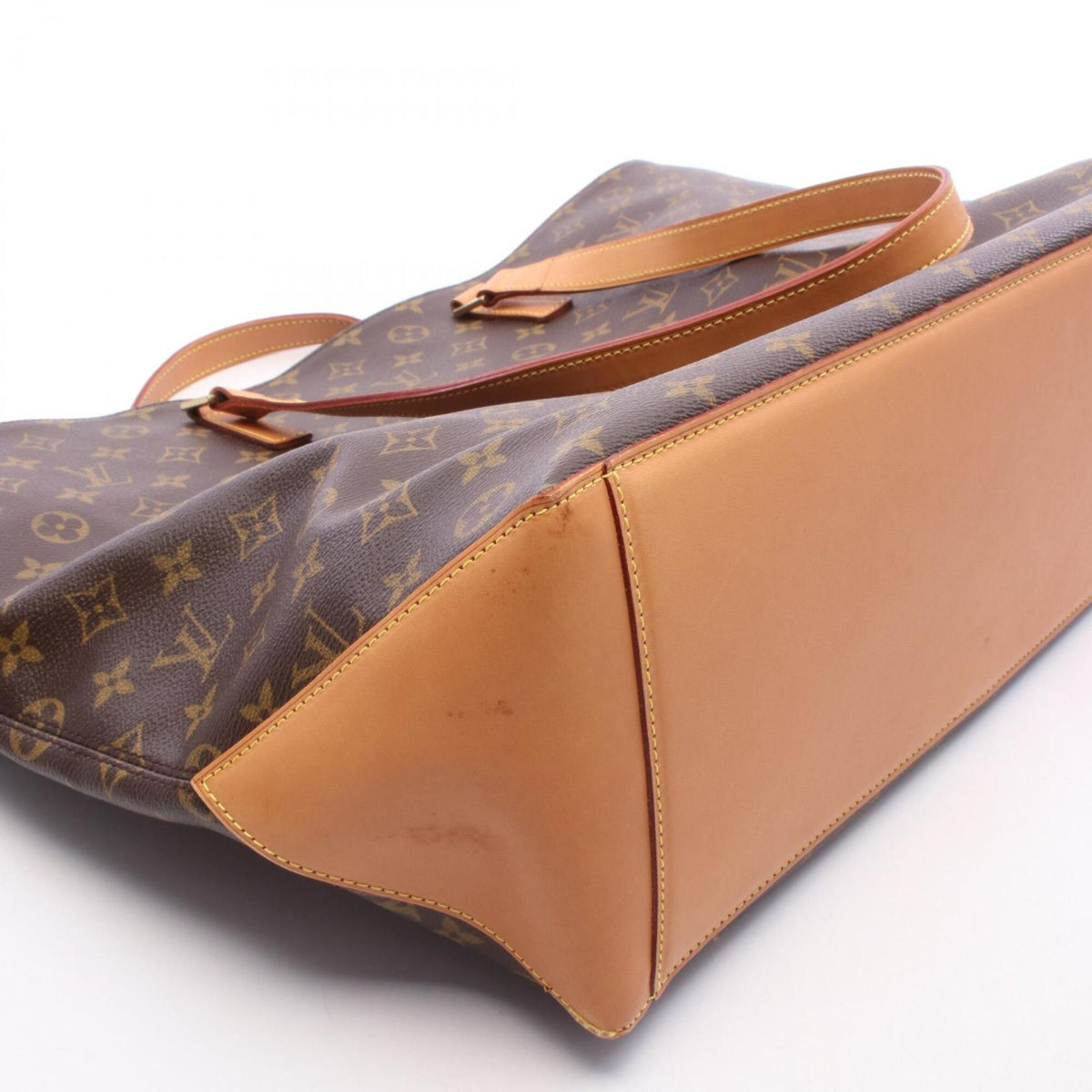 Louis Vuitton Brown Monogram Monogram Leather Handbag Tote Bag (Pre-Owned)