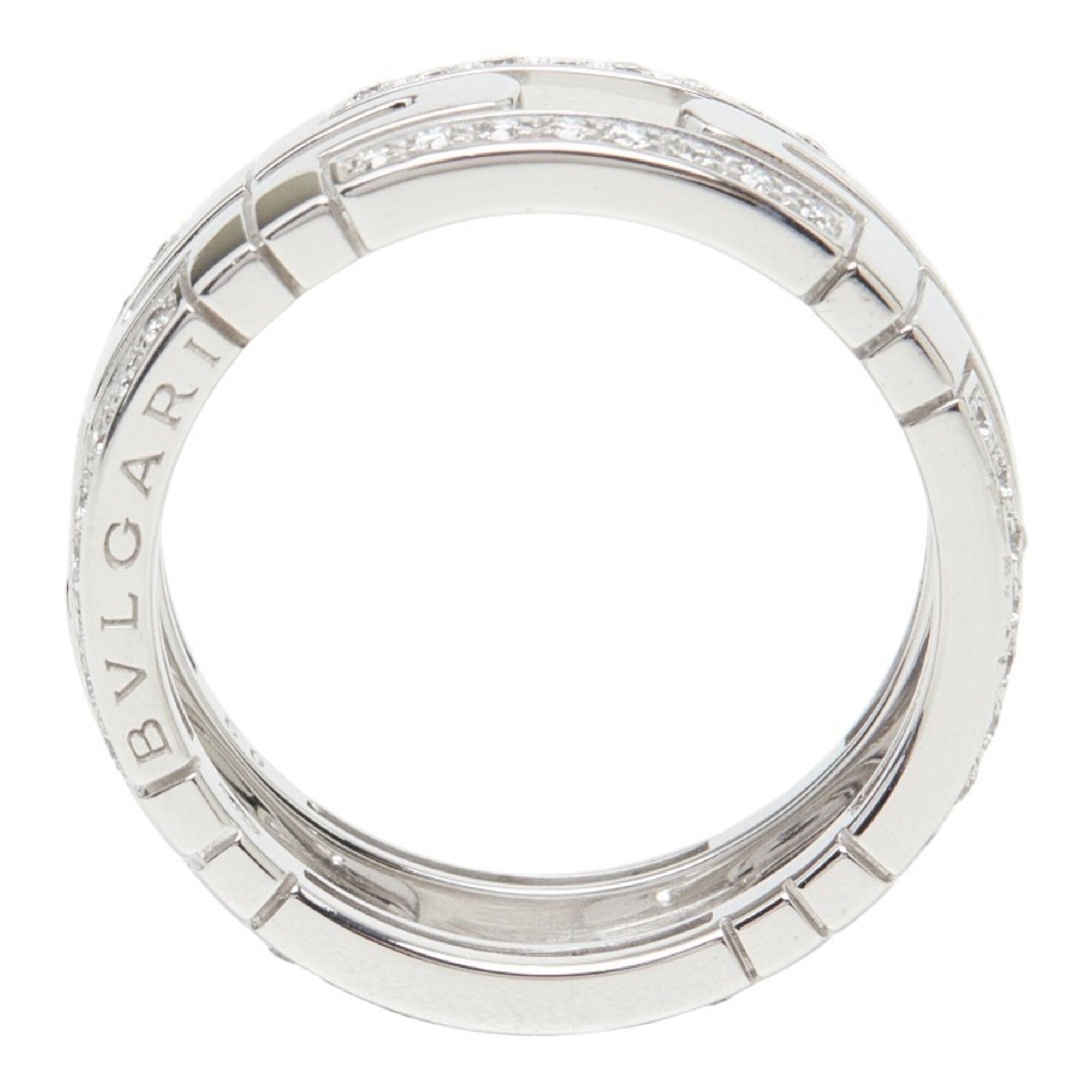 Bvlgari White Gold (18K) Band Ring (Pre-Owned)