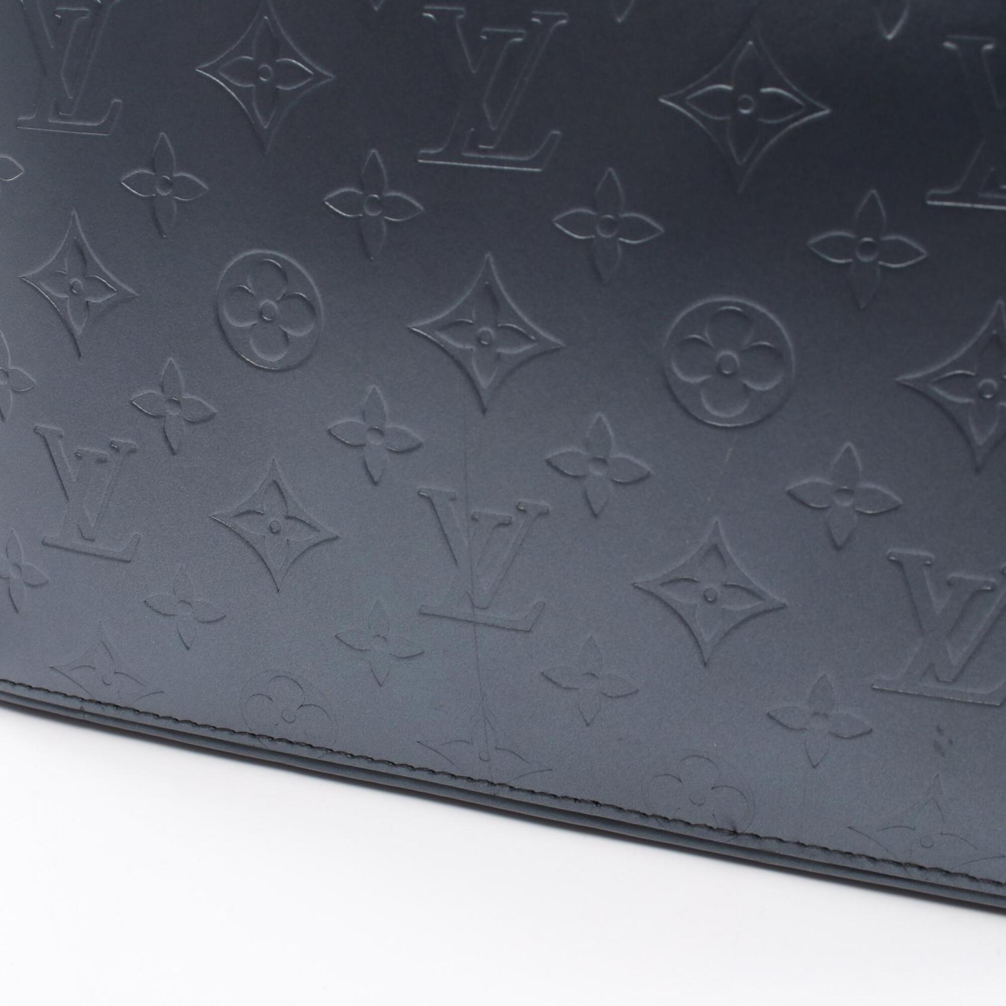 Louis Vuitton Blue Navy Leather Handbag (Pre-Owned)