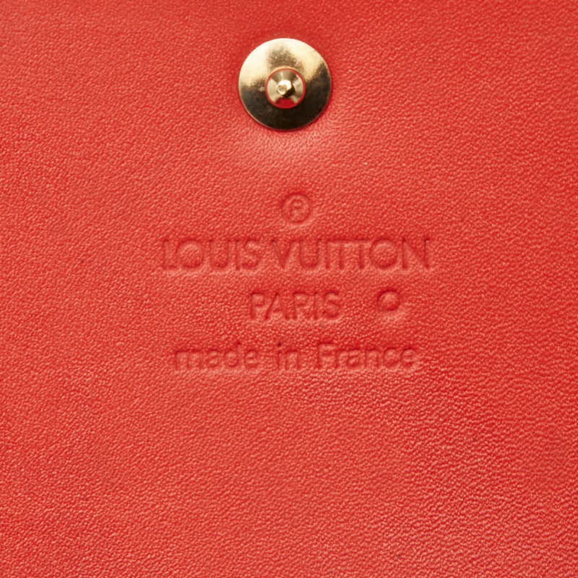 Louis Vuitton Orange Leather Pochette Shoulder Bag (Pre-Owned)