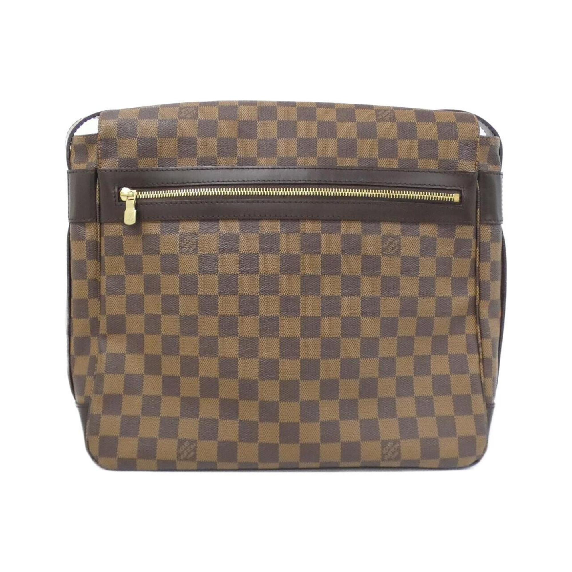 Louis Vuitton Ebene Coated Canvas Shoulder Bag (Pre-Owned)