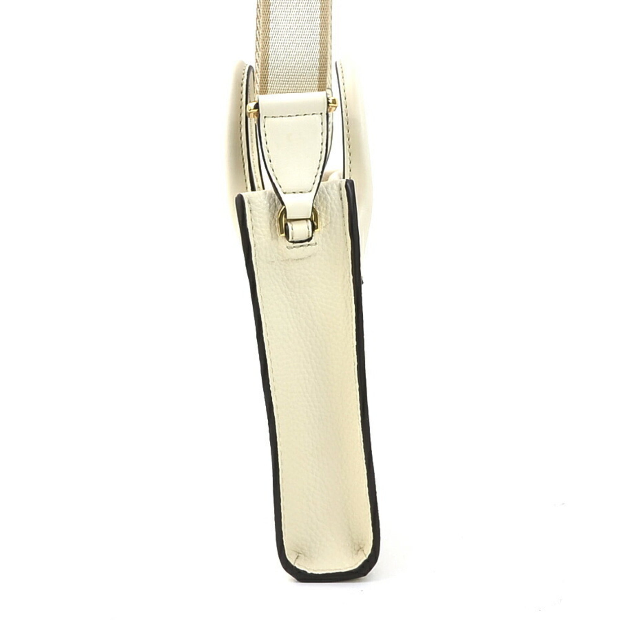 Michael Kors Ivory Leather Shoulder Bag (Pre-Owned)