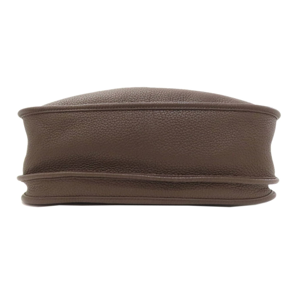 Hermes Dark Brown Taurillon Clemence Leather Shoulder Bag (Pre-Owned)