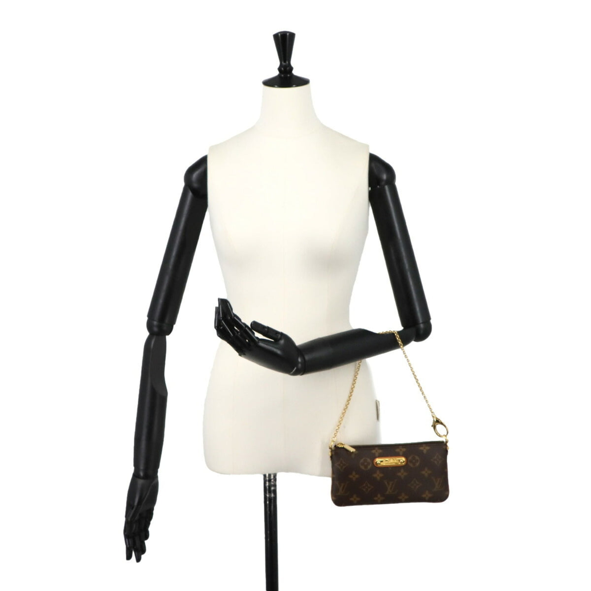 Louis Vuitton Brown Monogram Monogram Handbag Pochette (Pre-Owned)