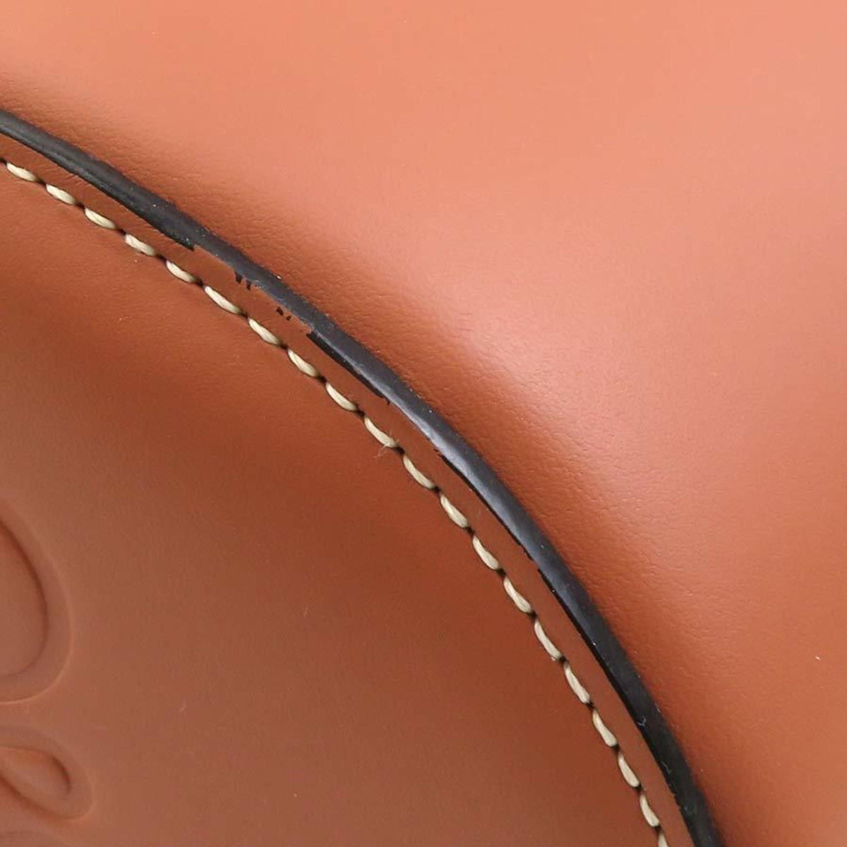 Loewe Blue Brown Canvas Leather Shoulder Bag (Pre-Owned)