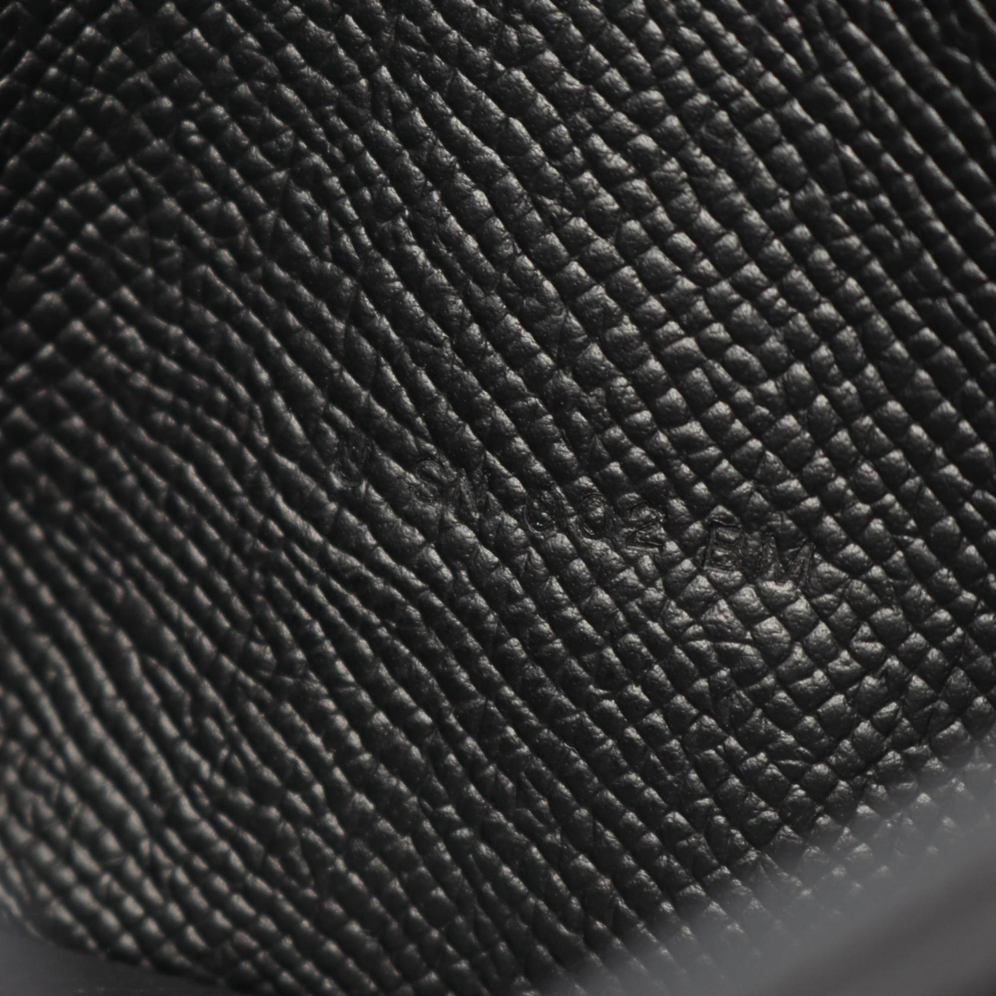 Hermes Black Epsom Leather Long Wallet (Bi-Fold) (Pre-Owned)