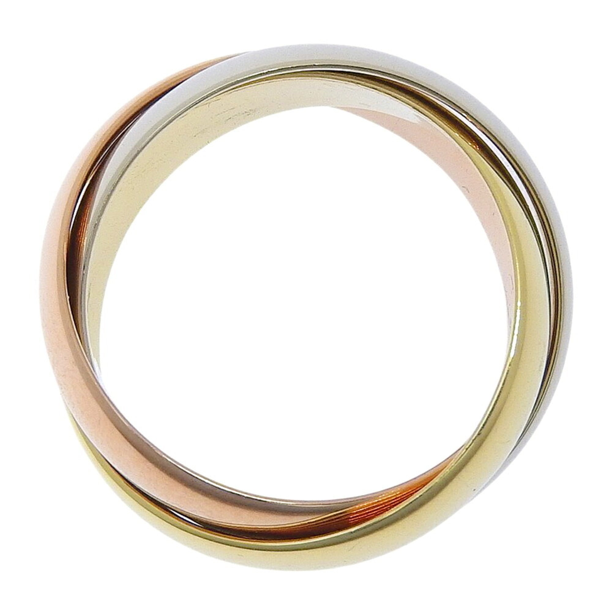 Cartier Pink Gold White Gold Yellow Gold Yellow Gold (18K) Pink Gold (18K) White Gold (18K) Band Ring (Pre-Owned)