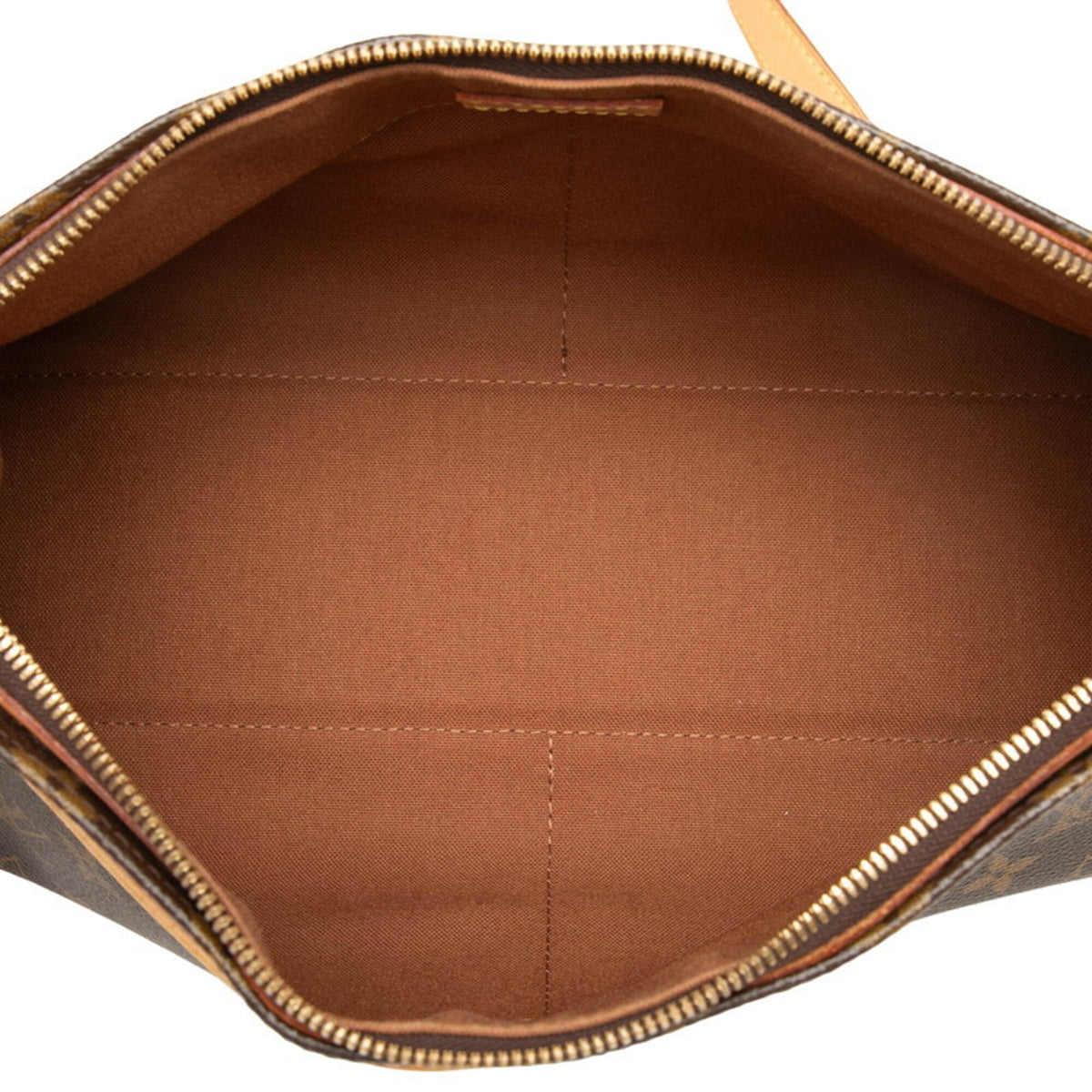 Louis Vuitton Brown Pvc Leather Shoulder Bag (Pre-Owned)
