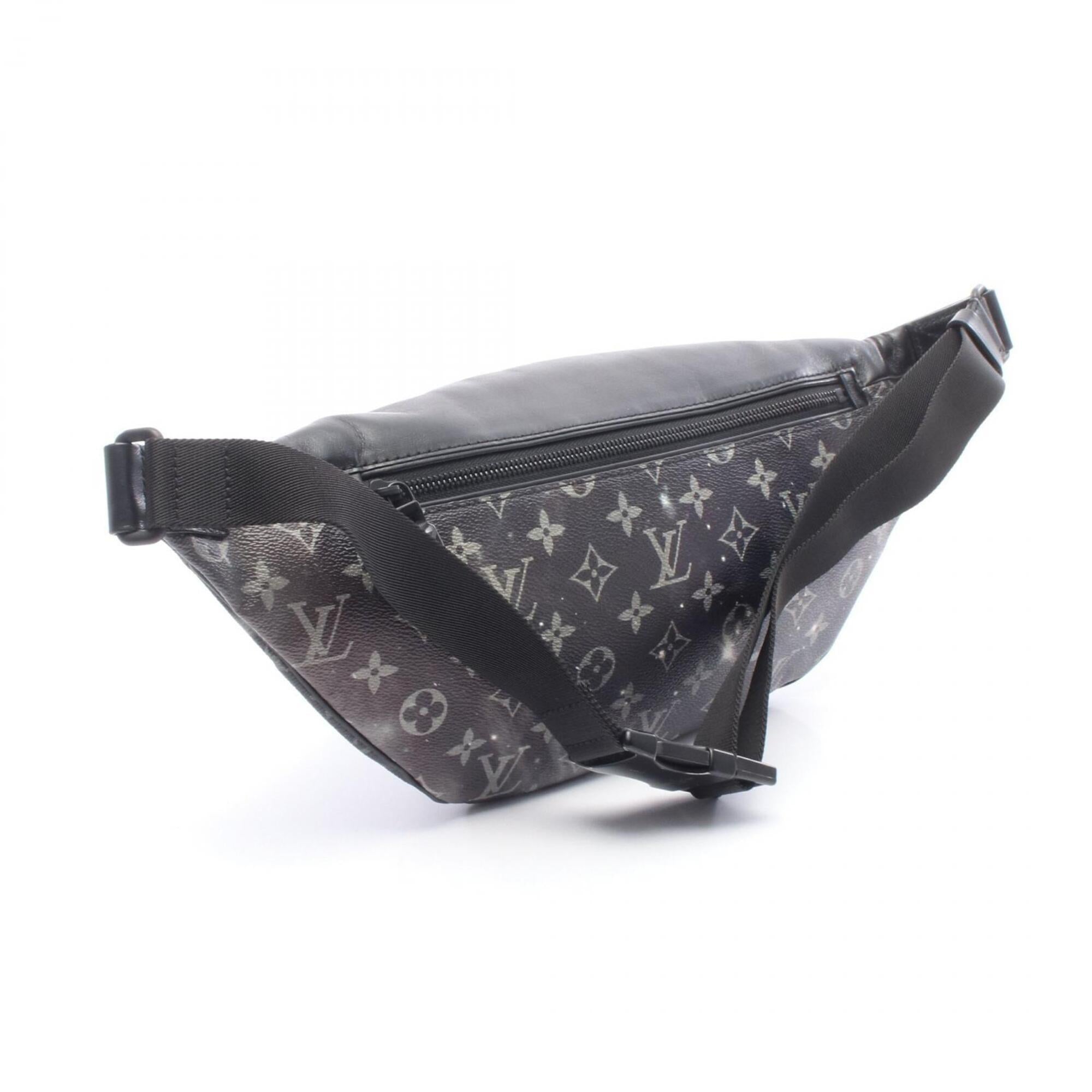 Louis Vuitton Black Multi-Color Coated Canvas Pvc Leather Basket Fanny Pack Sling Bag (Pre-Owned)