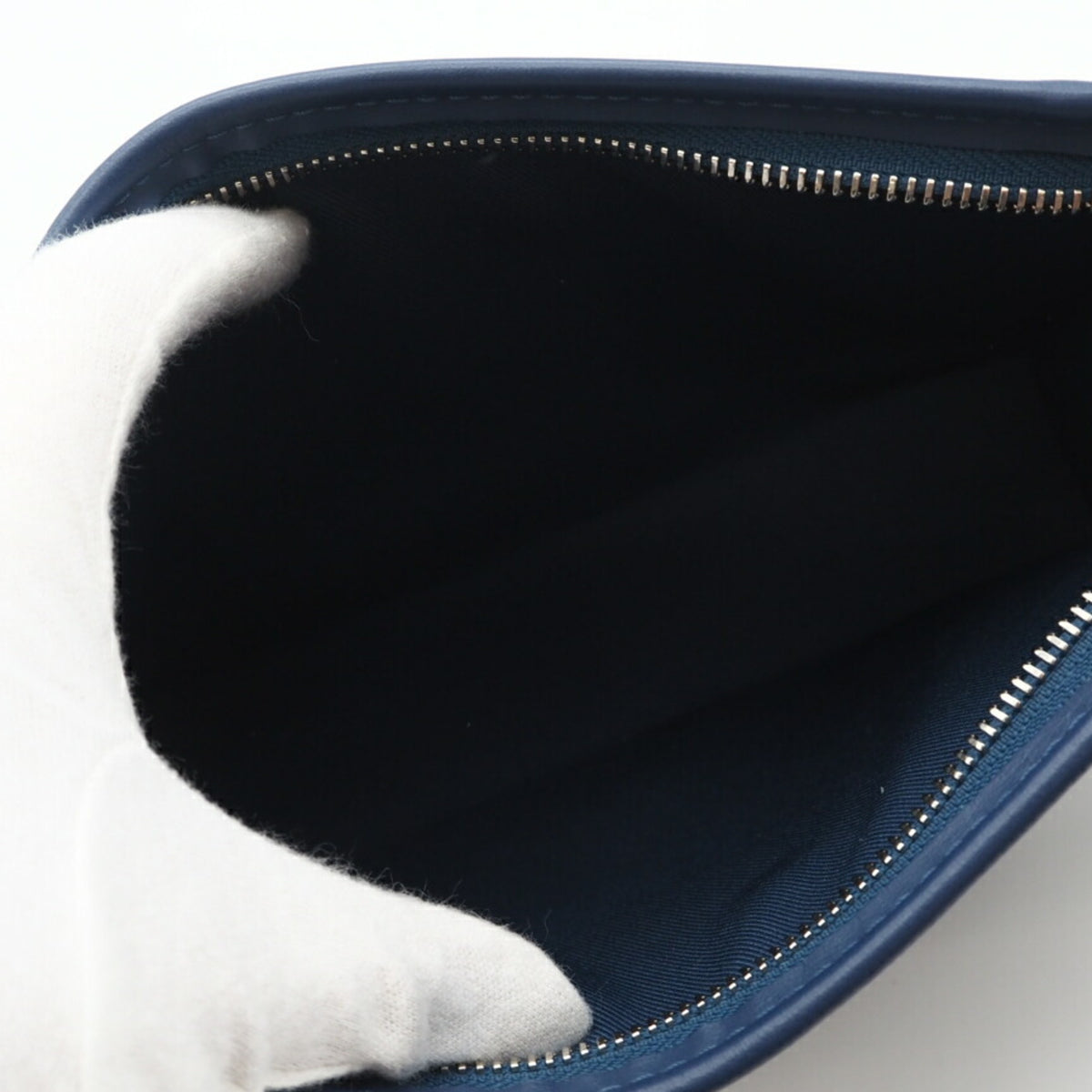 Louis Vuitton Blue Navy Coated Canvas Shoulder Bag (Pre-Owned)