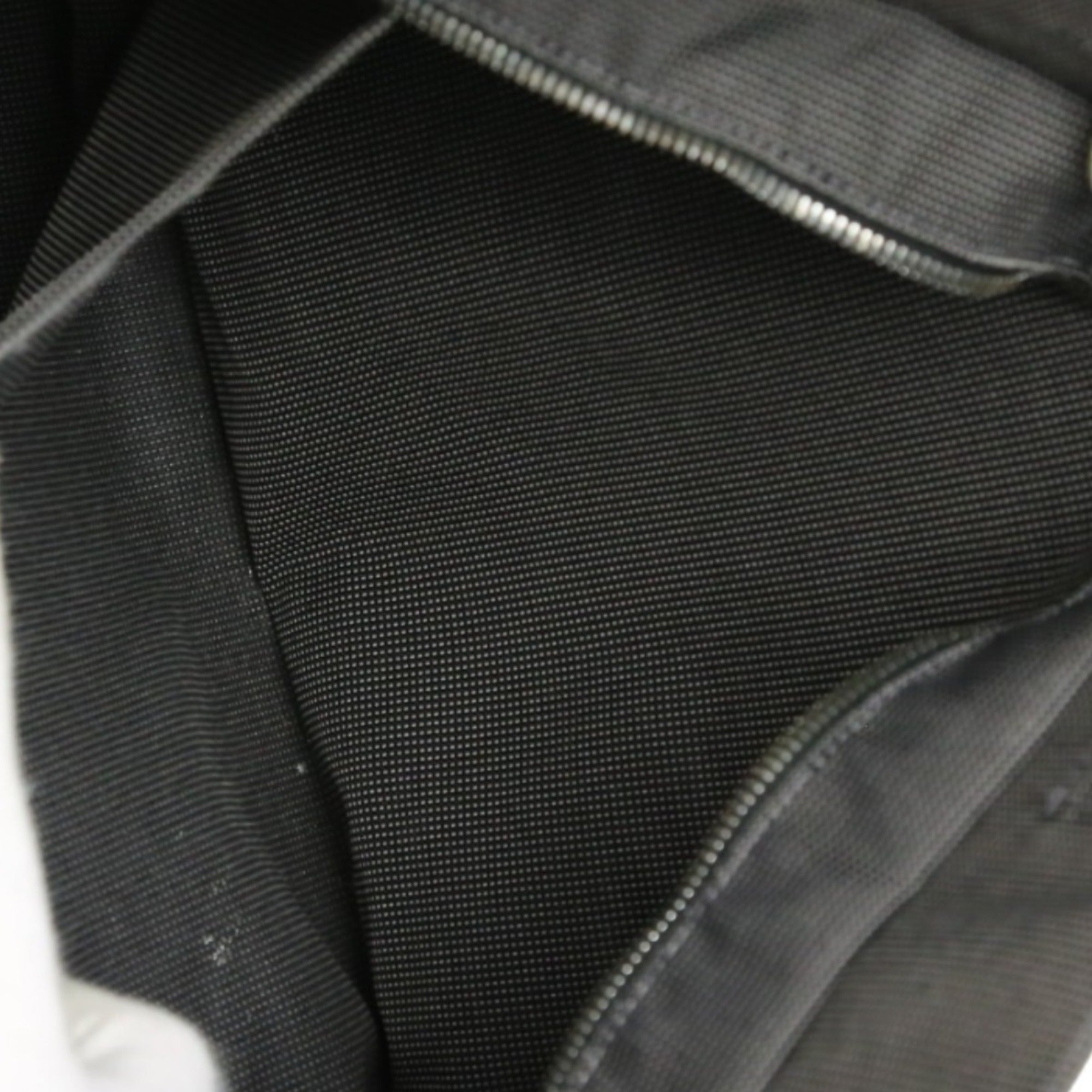 Hermes Her Line Gray Canvas Tote Bag (Pre-Owned)