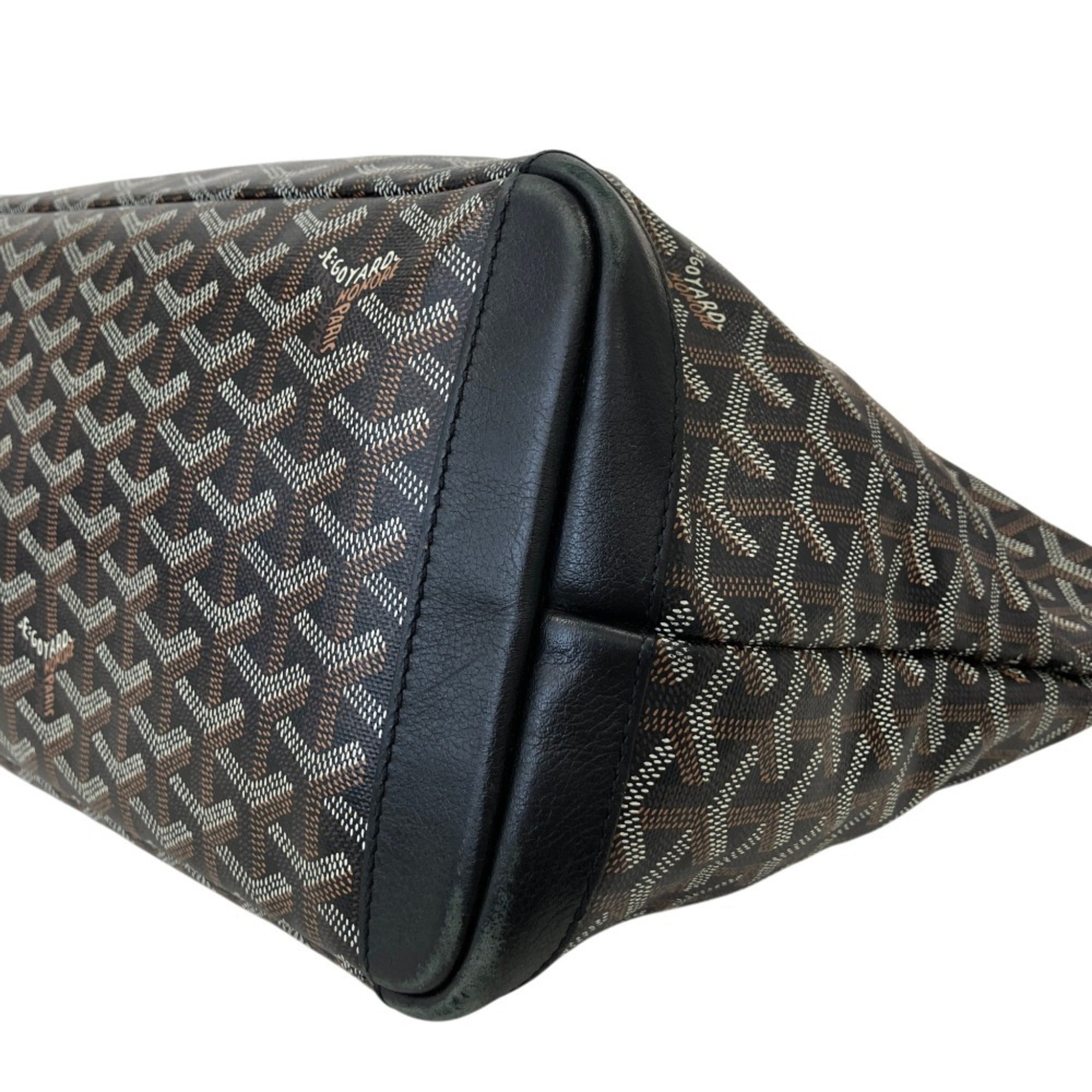 Goyard Brown Pvc Leather Tote Bag (Pre-Owned)