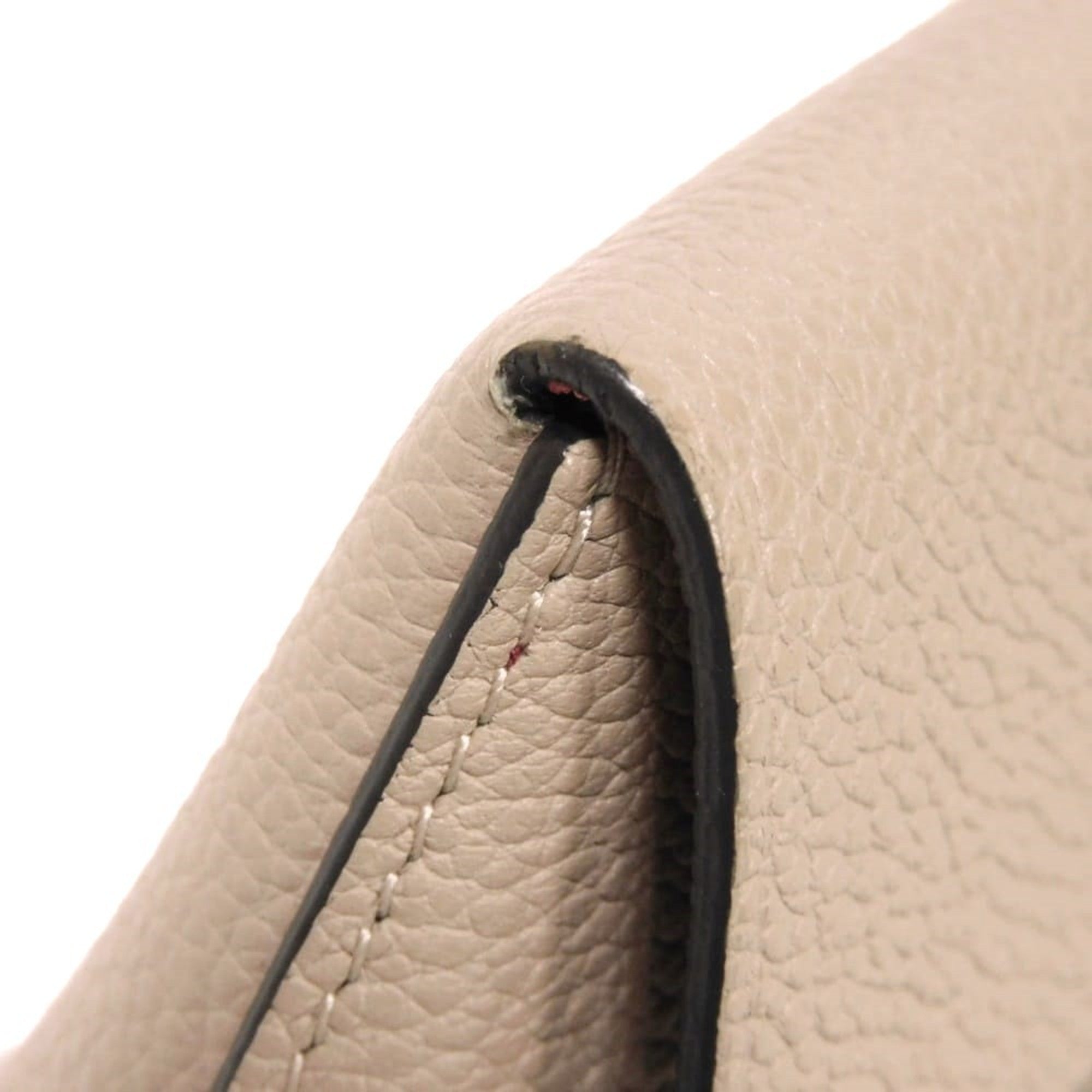 Louis Vuitton Bicolor Galle Gray Grayish Grenade Leather Pochette Pouch (Pre-Owned)