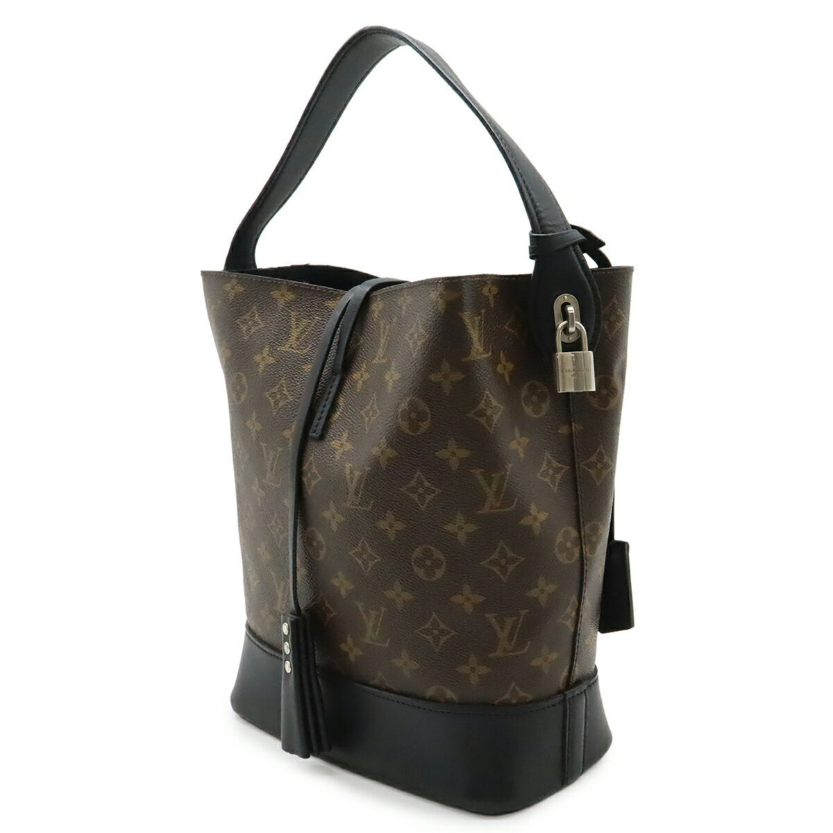 Louis Vuitton Black Monogram Noir Monogram Pouch Shoulder Bag (Pre-Owned)