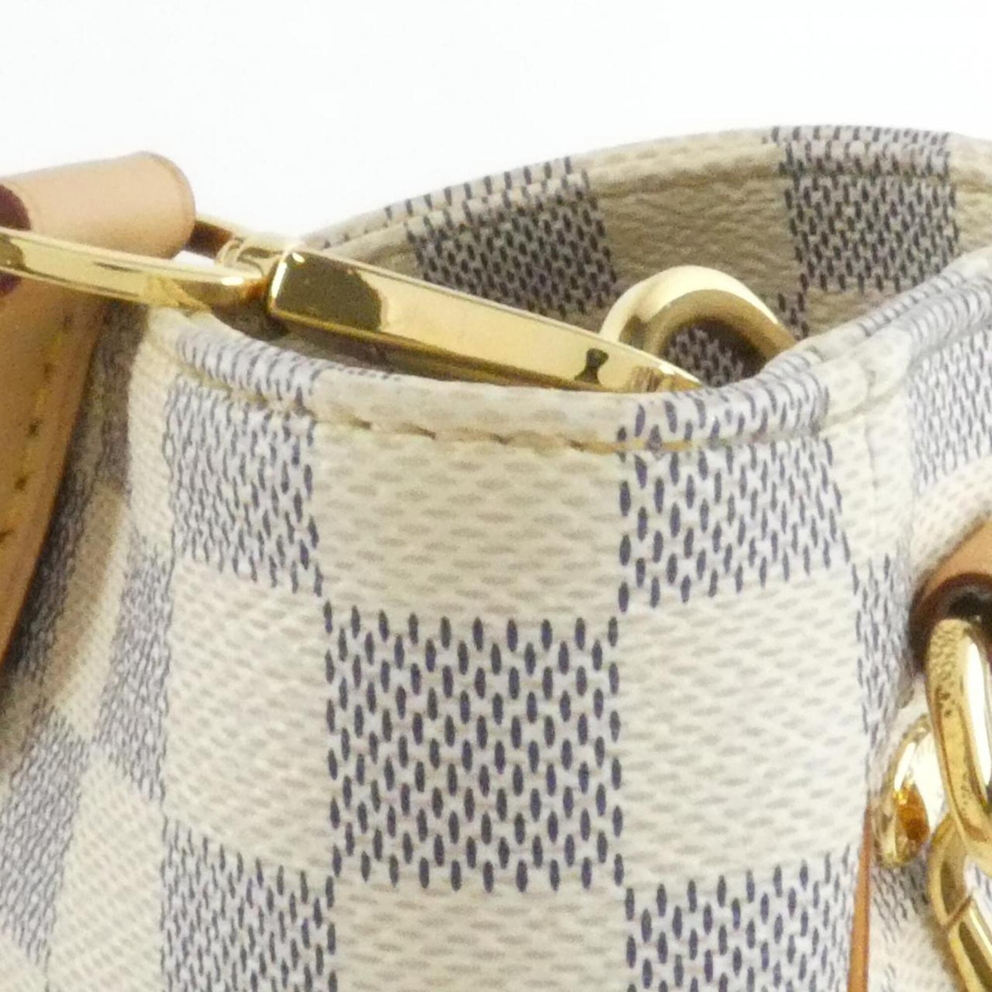 Louis Vuitton Azur Coated Canvas Shoulder Bag (Pre-Owned)