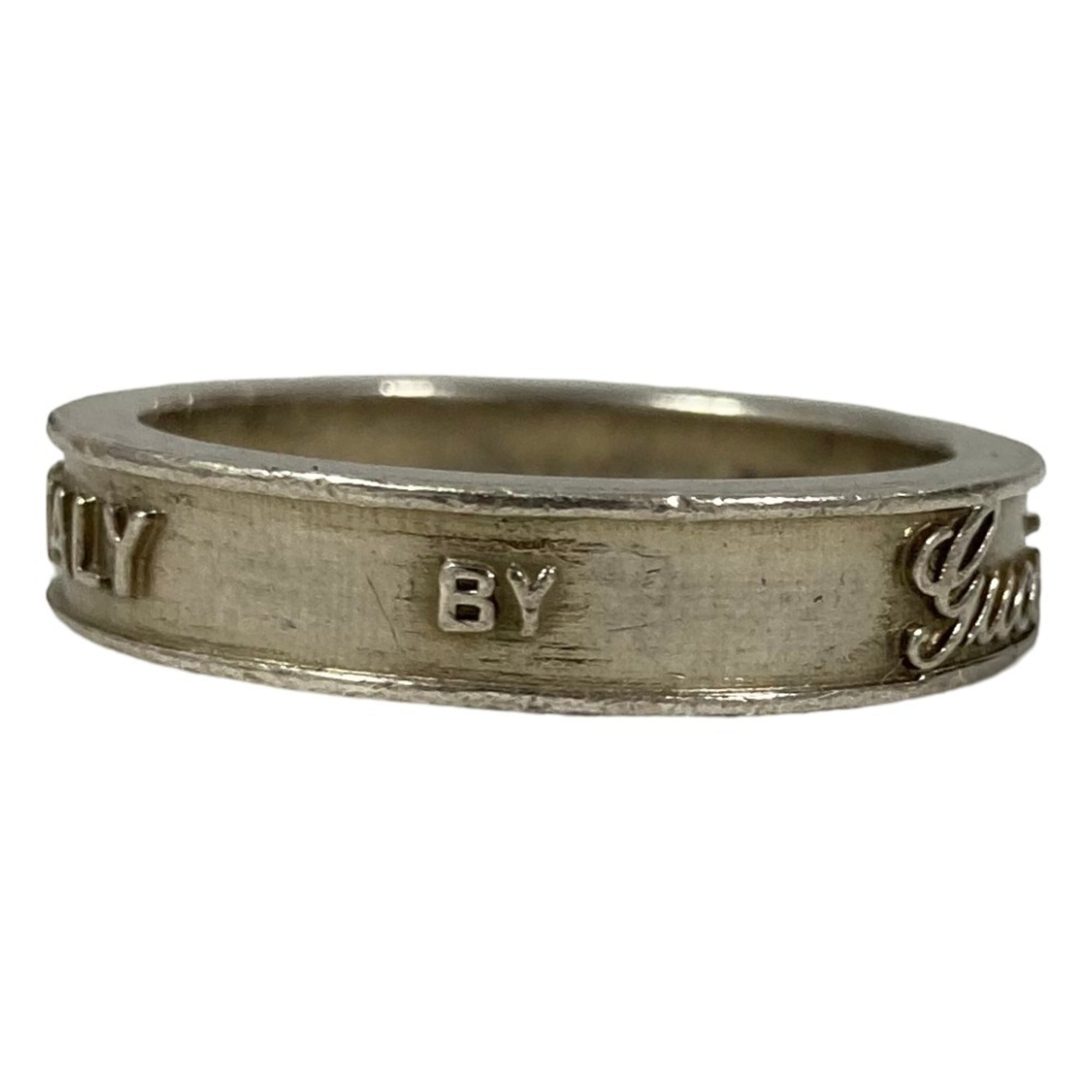 Gucci Silver Band Ring (Pre-Owned)